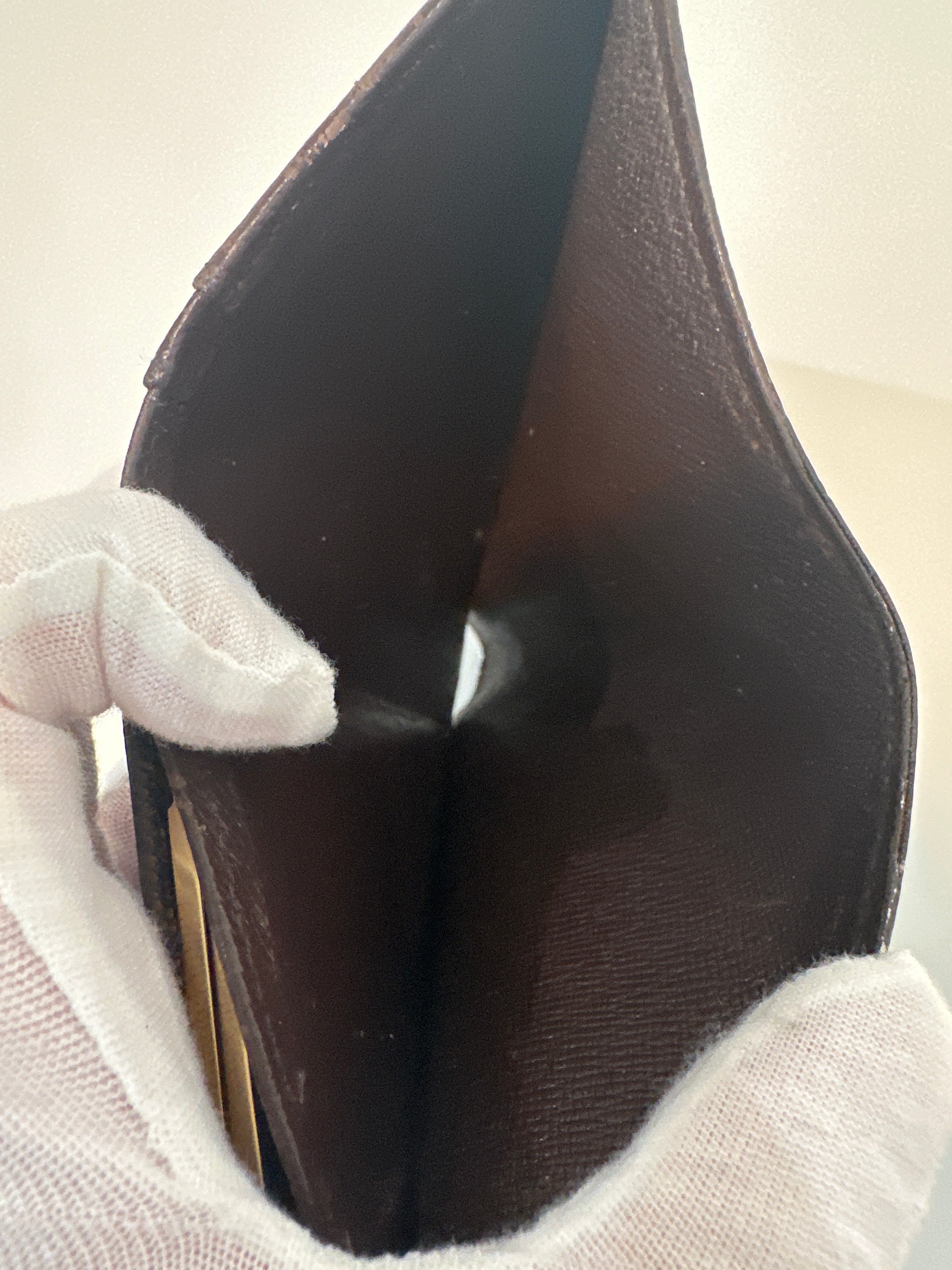 Vintage Damier Kisslock Louis Vuitton wallet