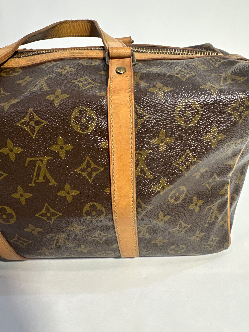 Vintage Louis Vuitton Monogram Sac Souple 35 Travel Bag