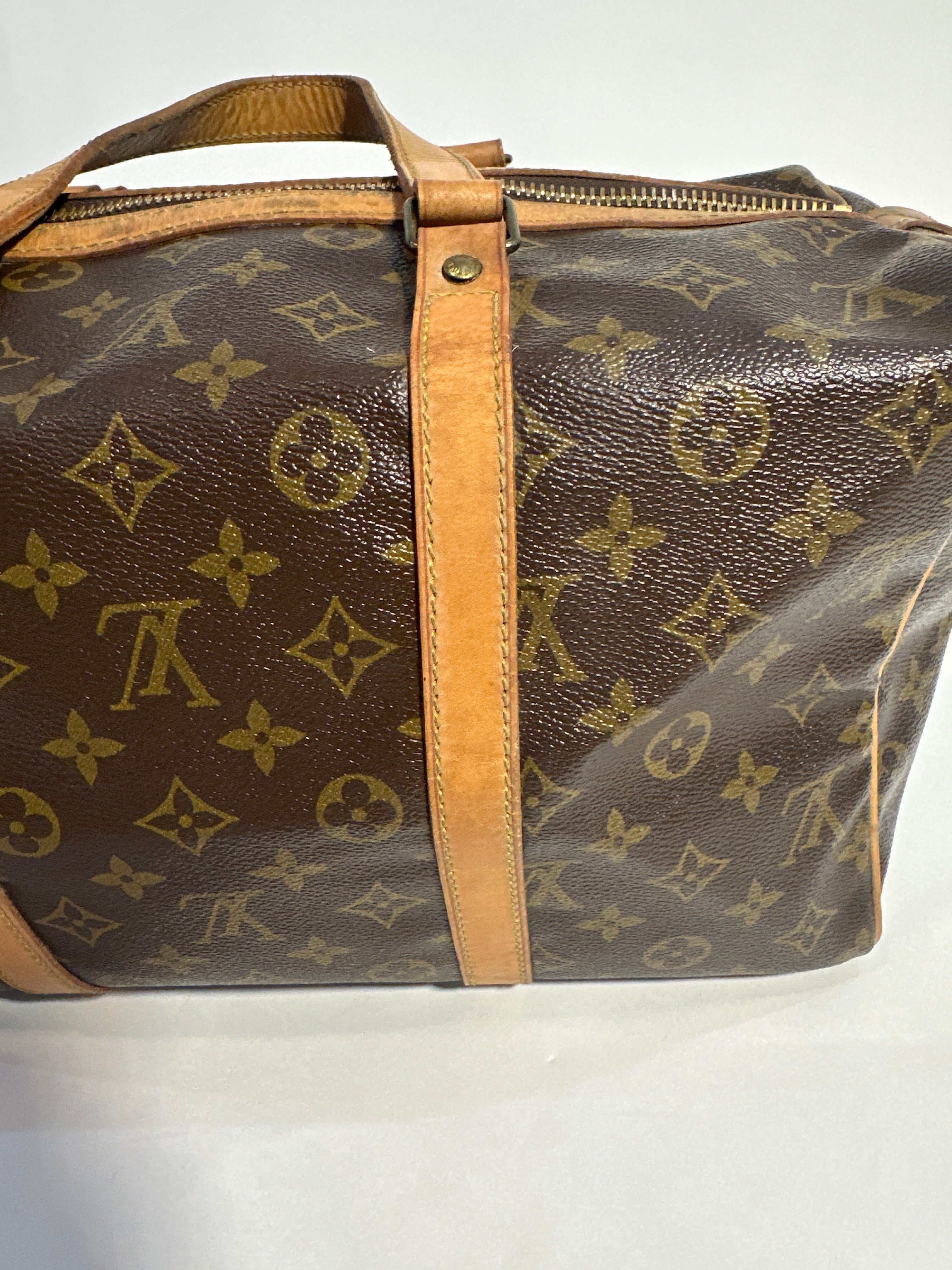 Vintage Louis Vuitton Monogram Sac Souple 35 Travel Bag