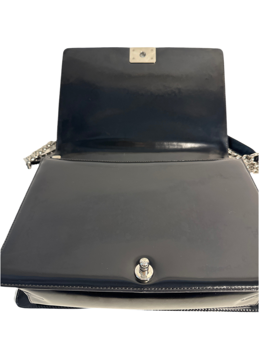 Chanel Reverso Boy Flap Bag Glazed Calfskin Large