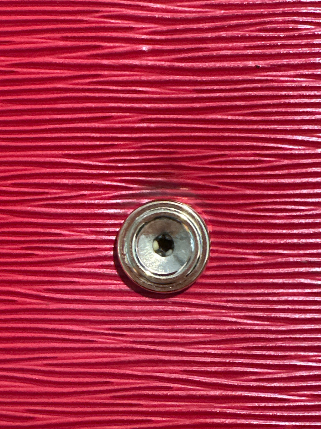 Vintage Louis Vuitton Epi Saint Cloud Shoulder Bag Red with COA