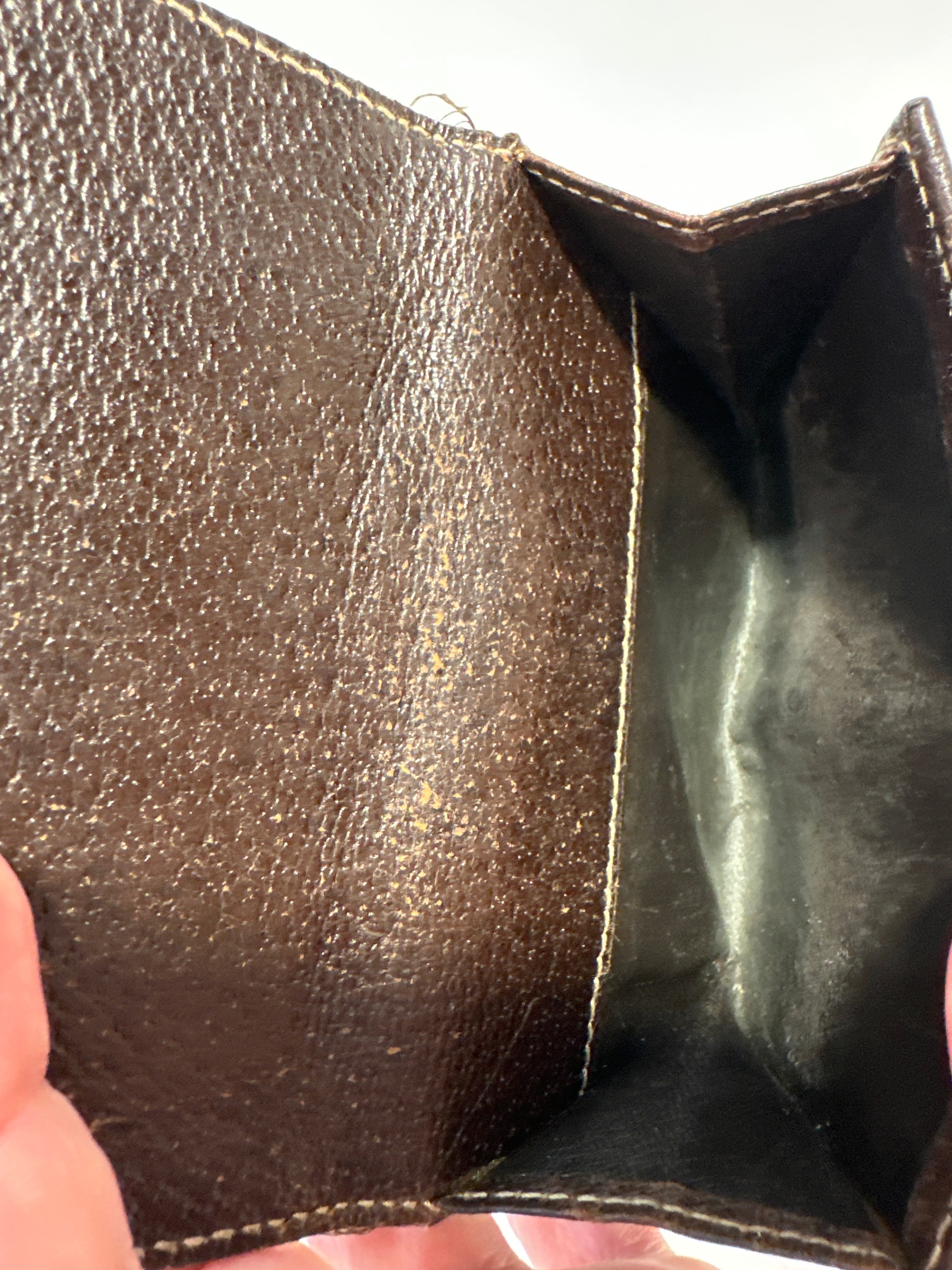 Rare Vintage Gucci Horsebit Pattern Wallet