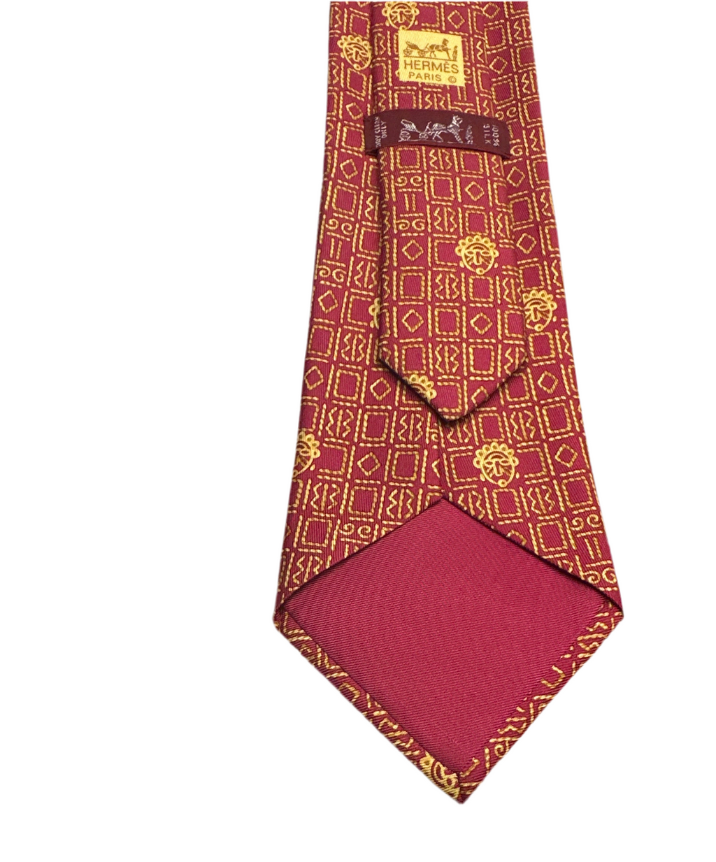 Hermès Tie 100% Silk