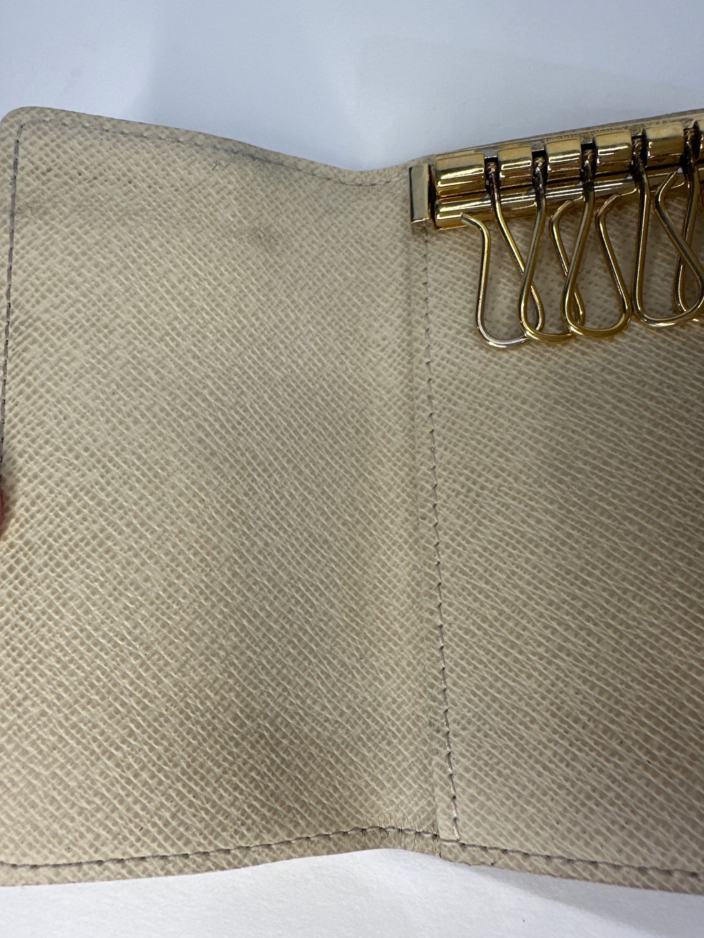 Louis Vuitton Damier Azur 6 Ring Key Case