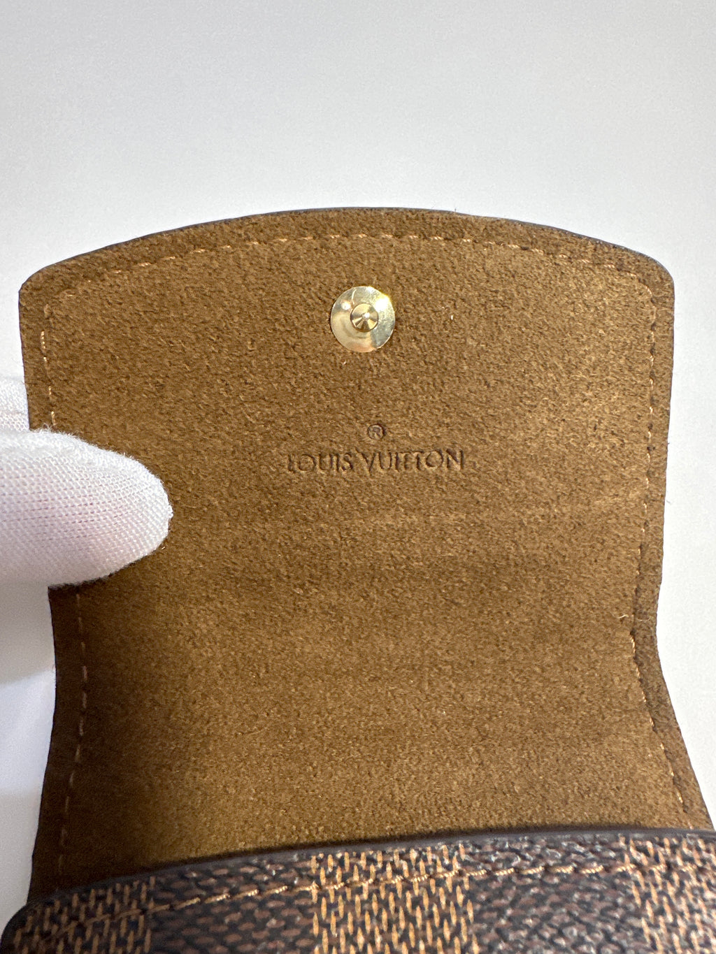Louis Vuitton Damier Cuff Link Case
