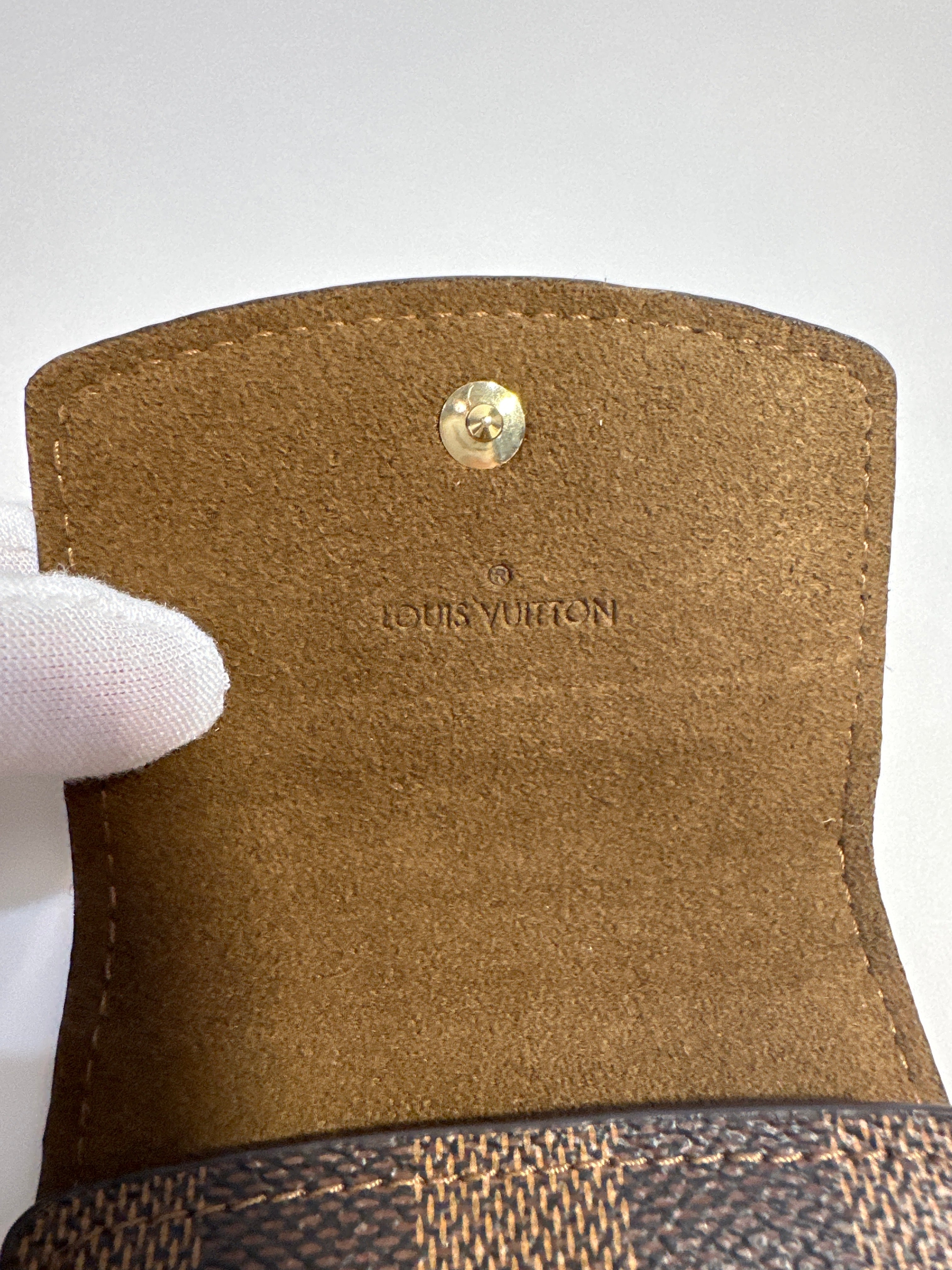 Louis Vuitton Damier Cuff Link Case