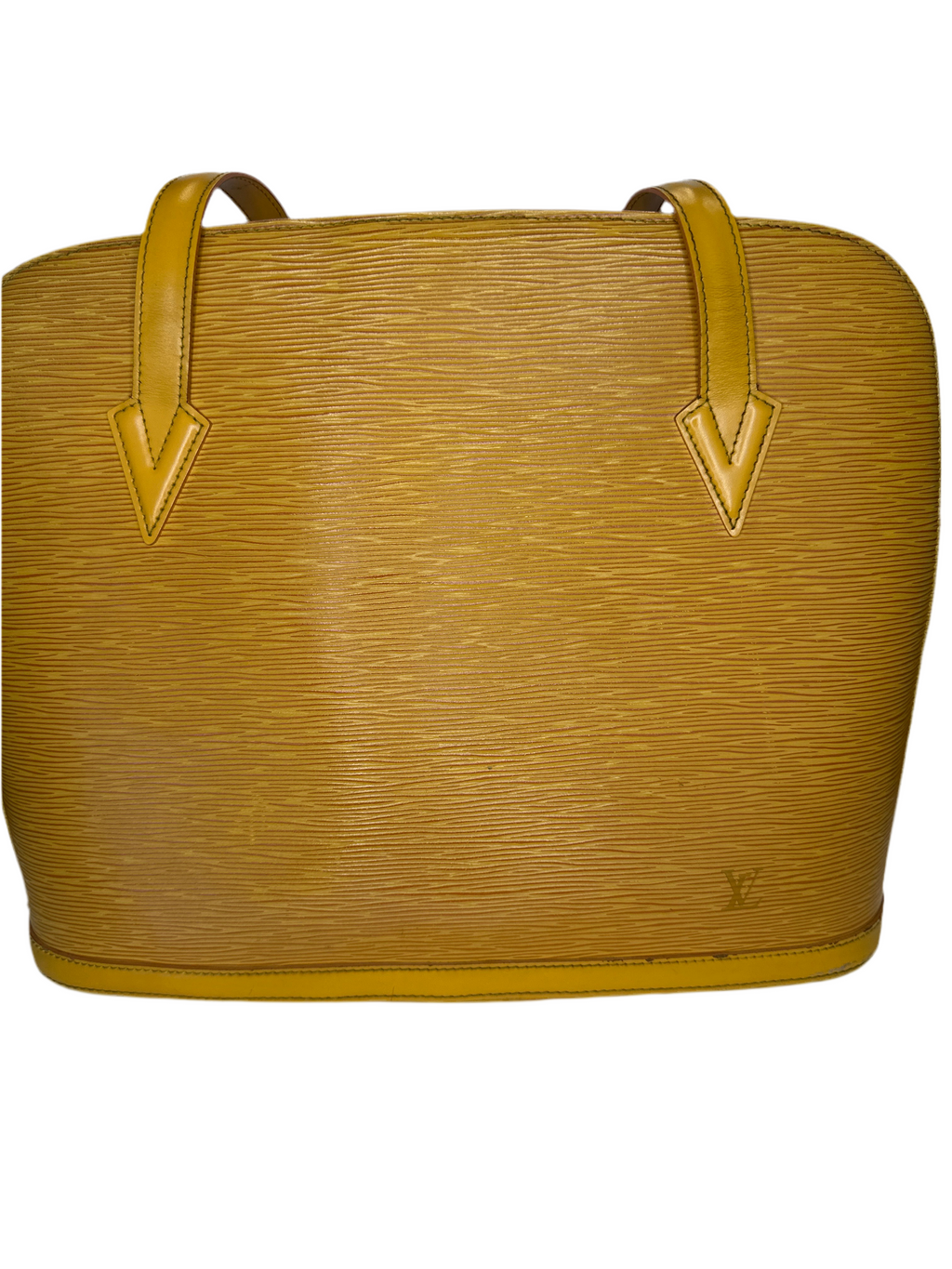 Vintage Louis Vuitton Epi shoulder bag comes with COA