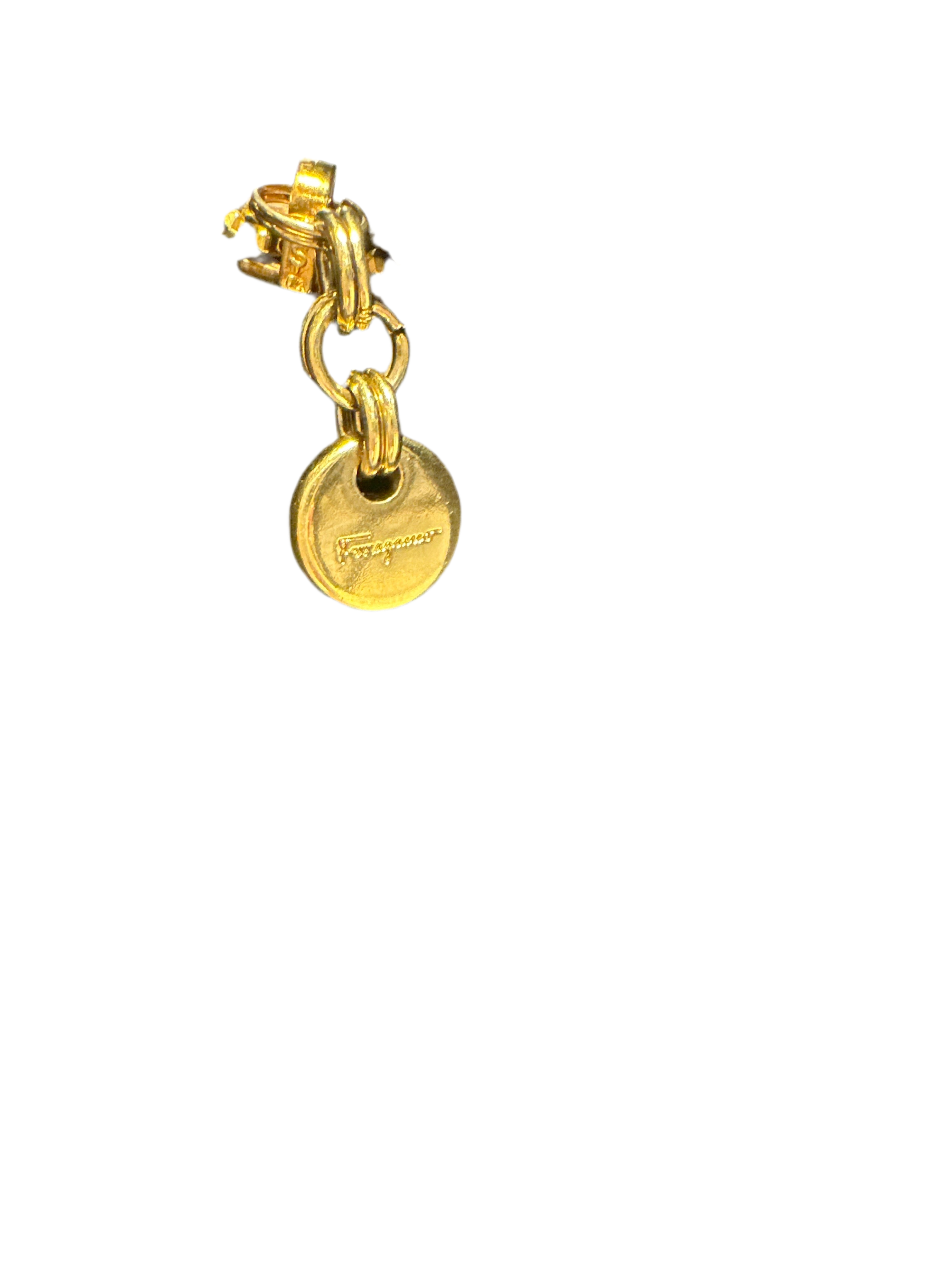 Vintage Salvatore Ferragamo Navy Blue Vala Purse