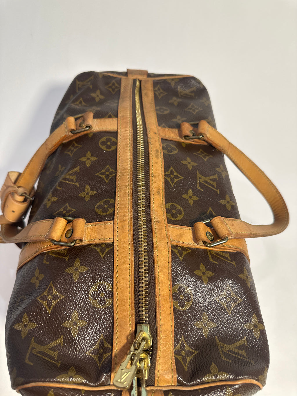 Vintage Louis Vuitton Monogram Sac Souple 35 Travel Bag