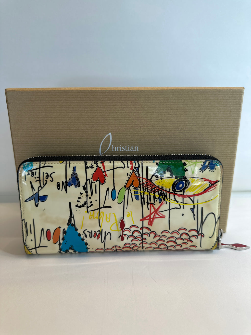Christian Louboutin Multicolor Graphic Wallet
