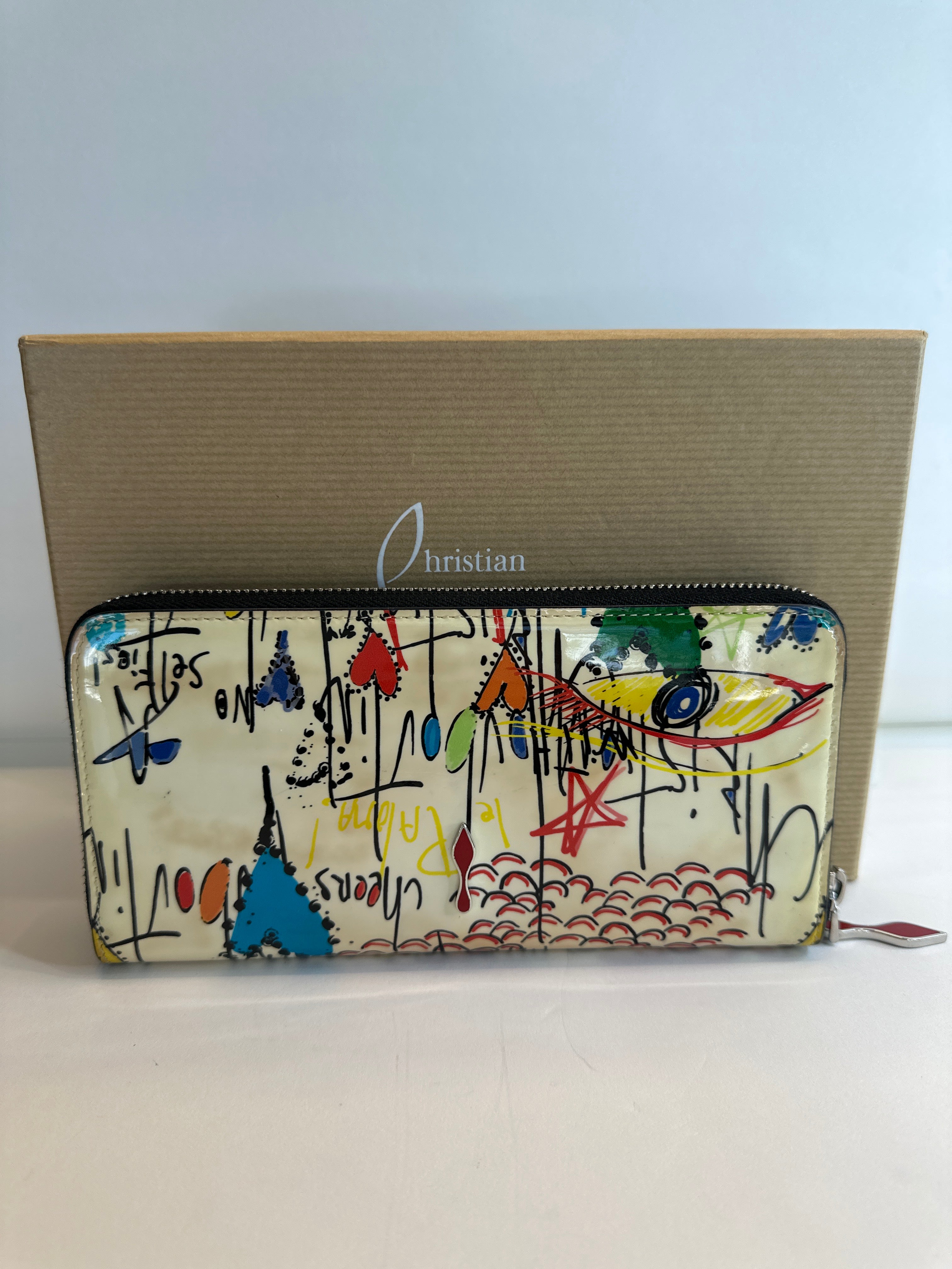 Christian Louboutin Multicolor Graphic Wallet