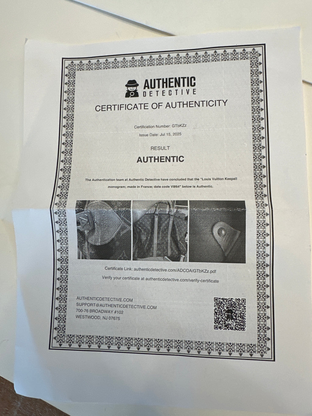 Vintage Louis Vuitton Keepall 50 Travel Bag - Comes with COA & Dust Bag