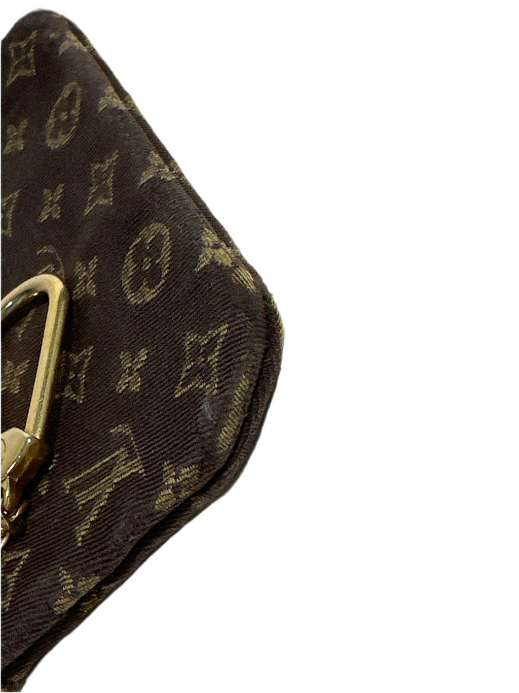 Louis Vuitton Vintage Mini Lin Monogram Key Cles Chain Pouch