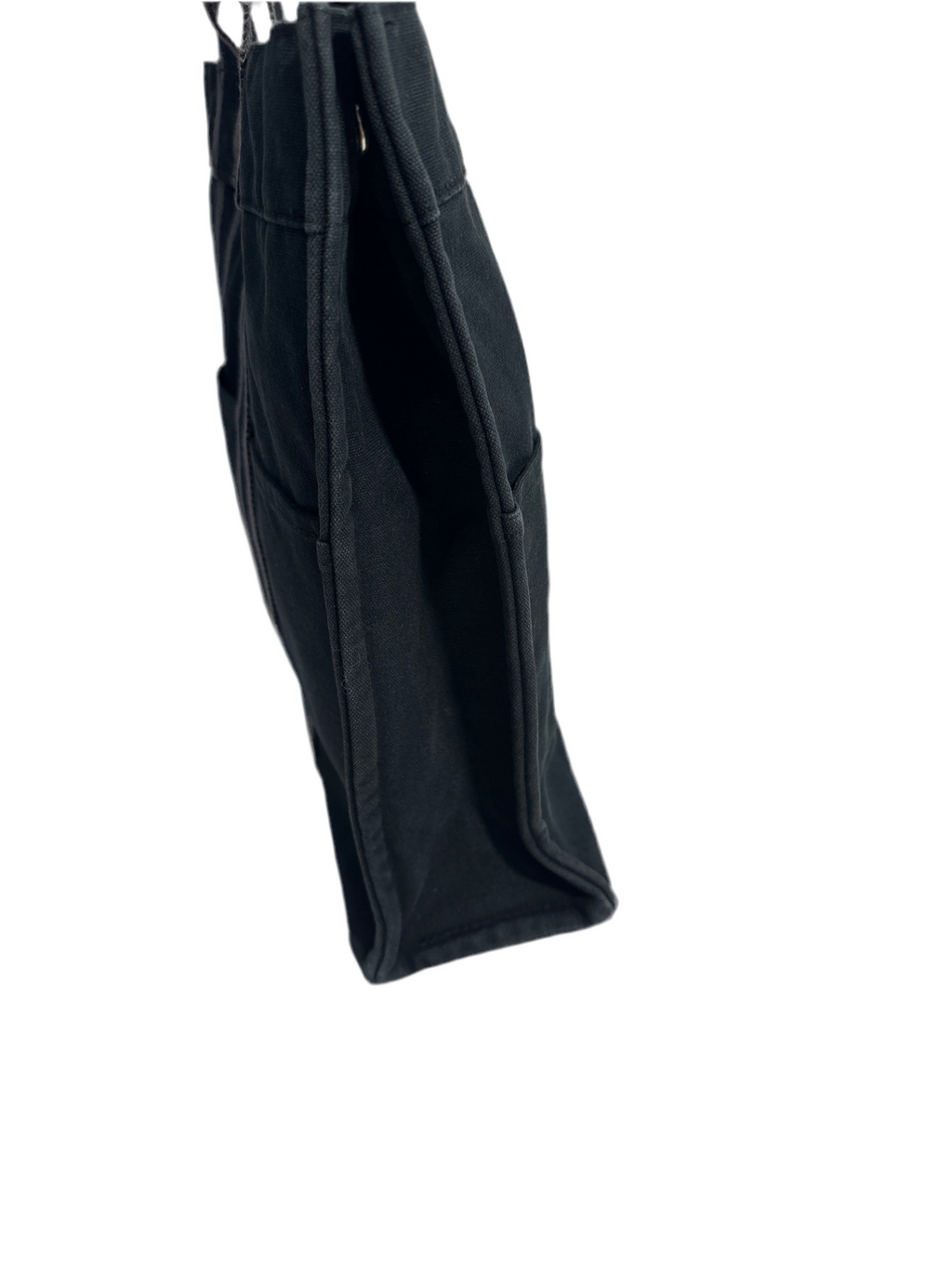 HERMES Canvas Black & Gray Tote