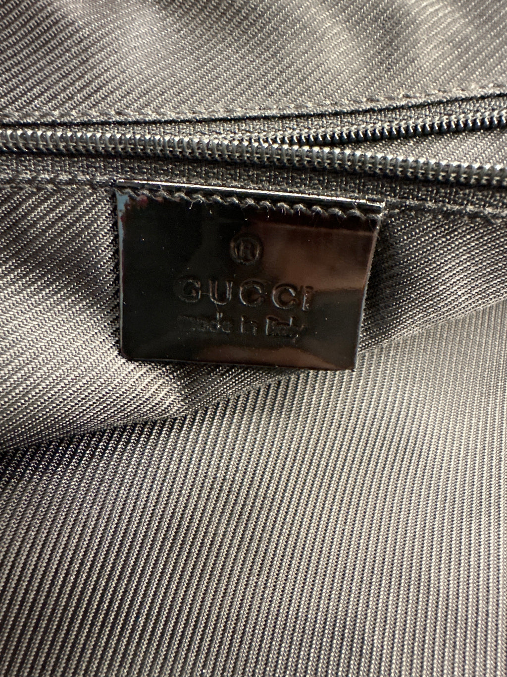 GUCCI GG monogram canvas purse