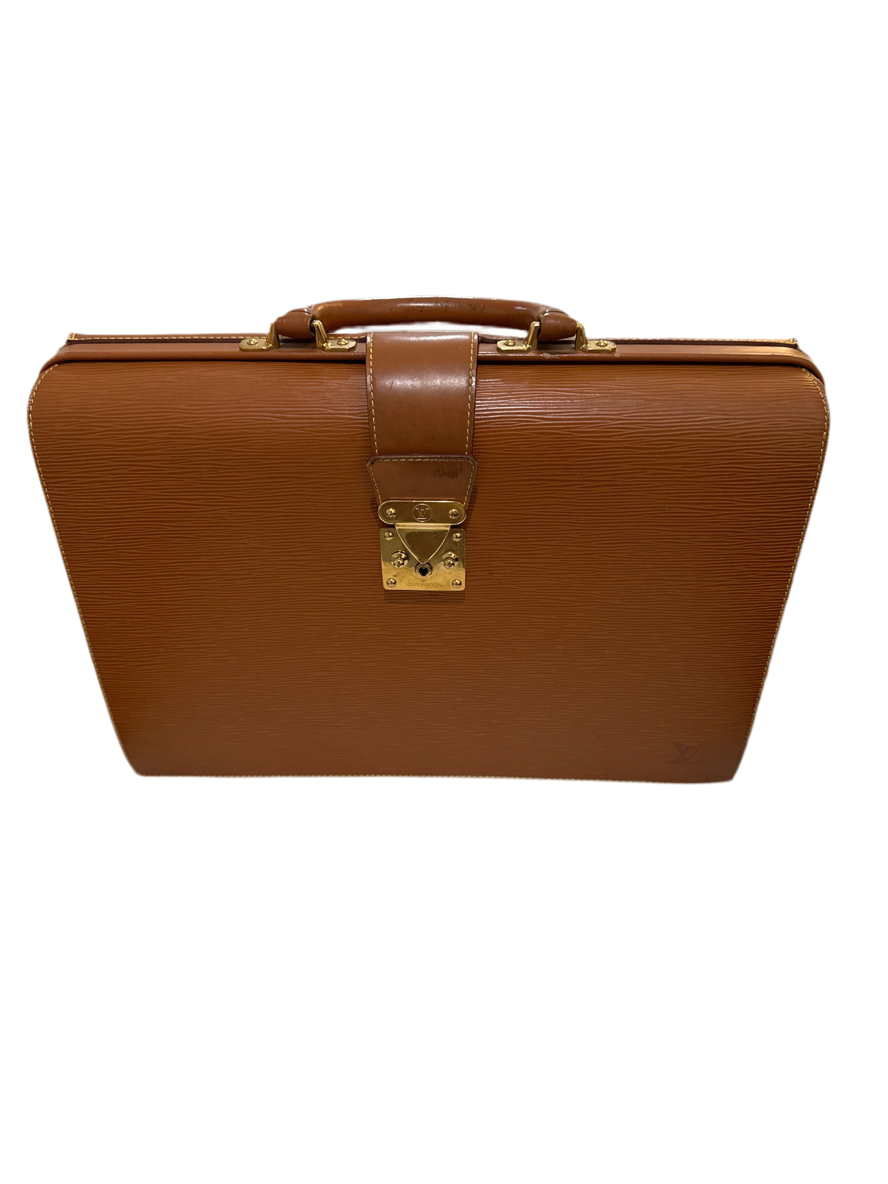 Louis Vuitton Epi Leather Briefcase with Key