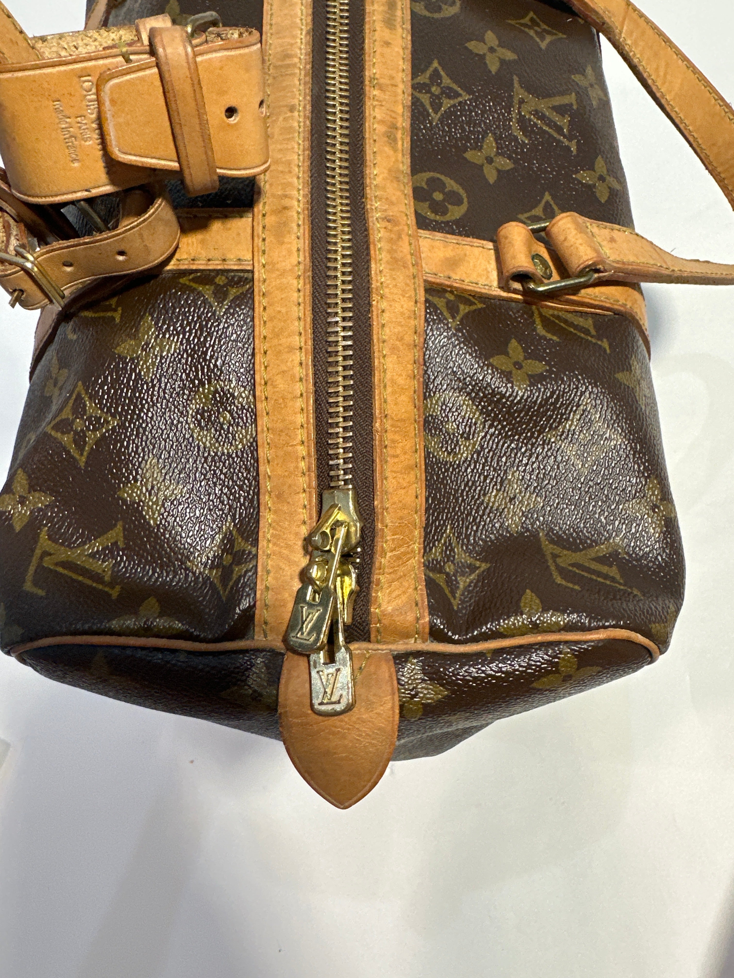 Vintage Louis Vuitton Monogram Sac Souple 35 Travel Bag