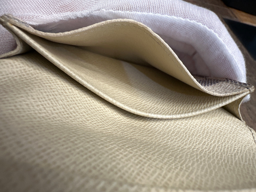 Vintage Louis Vuitton Damier Azur Canvas Envelope Business Card Holder 2007