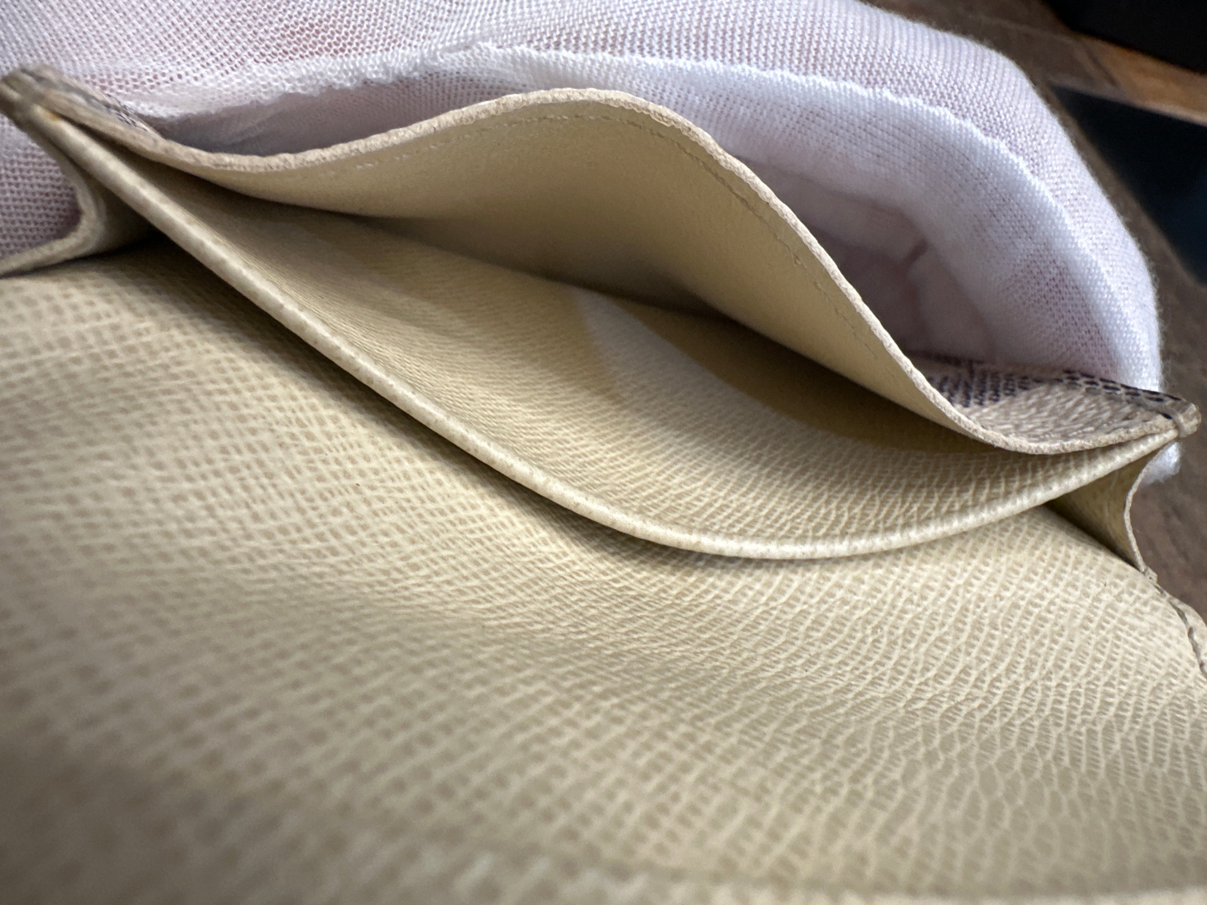 Vintage Louis Vuitton Damier Azur Canvas Envelope Business Card Holder 2007