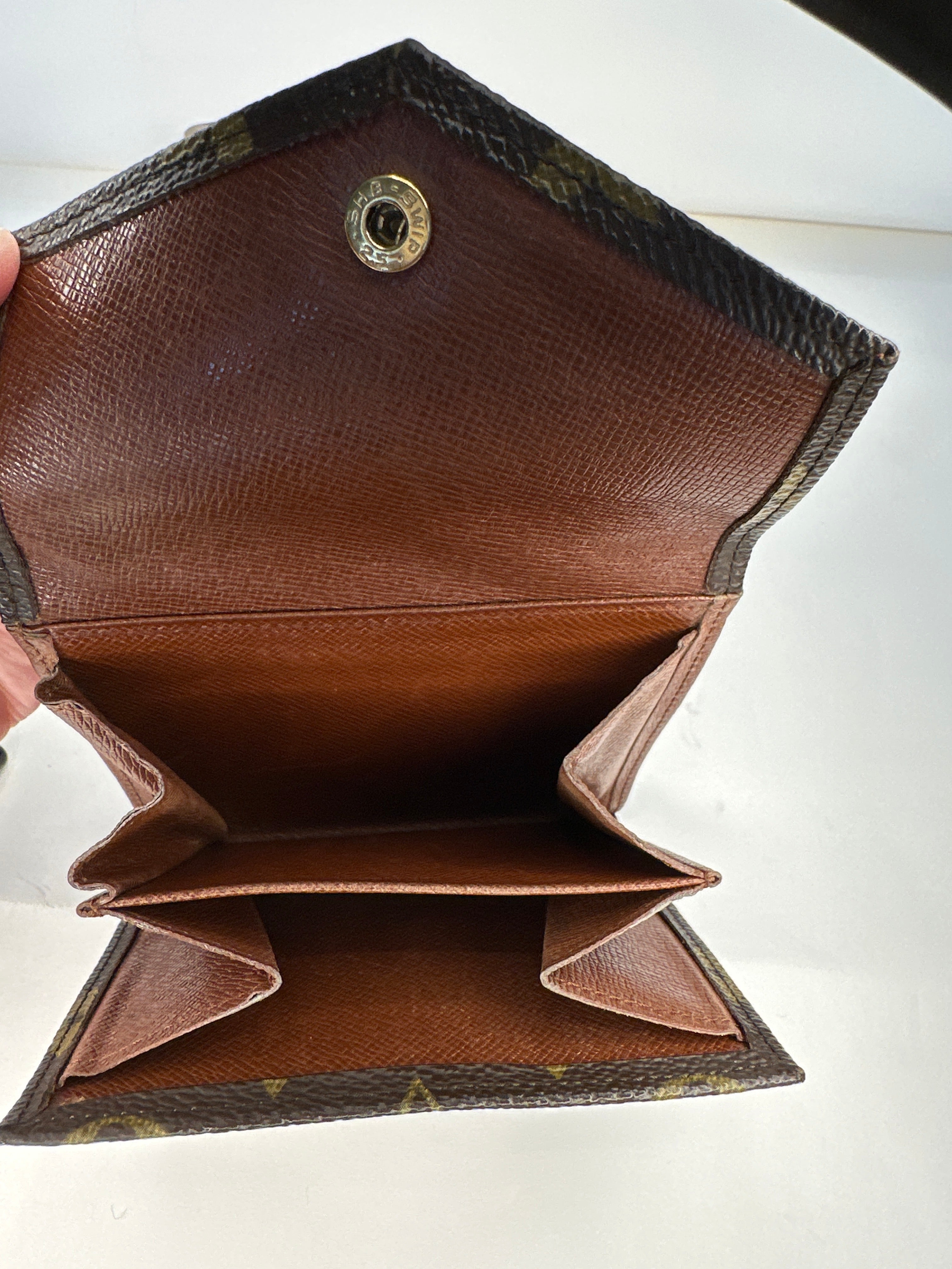 Vintage LOUIS VUITTON Porte Monnaie Billet Monogram