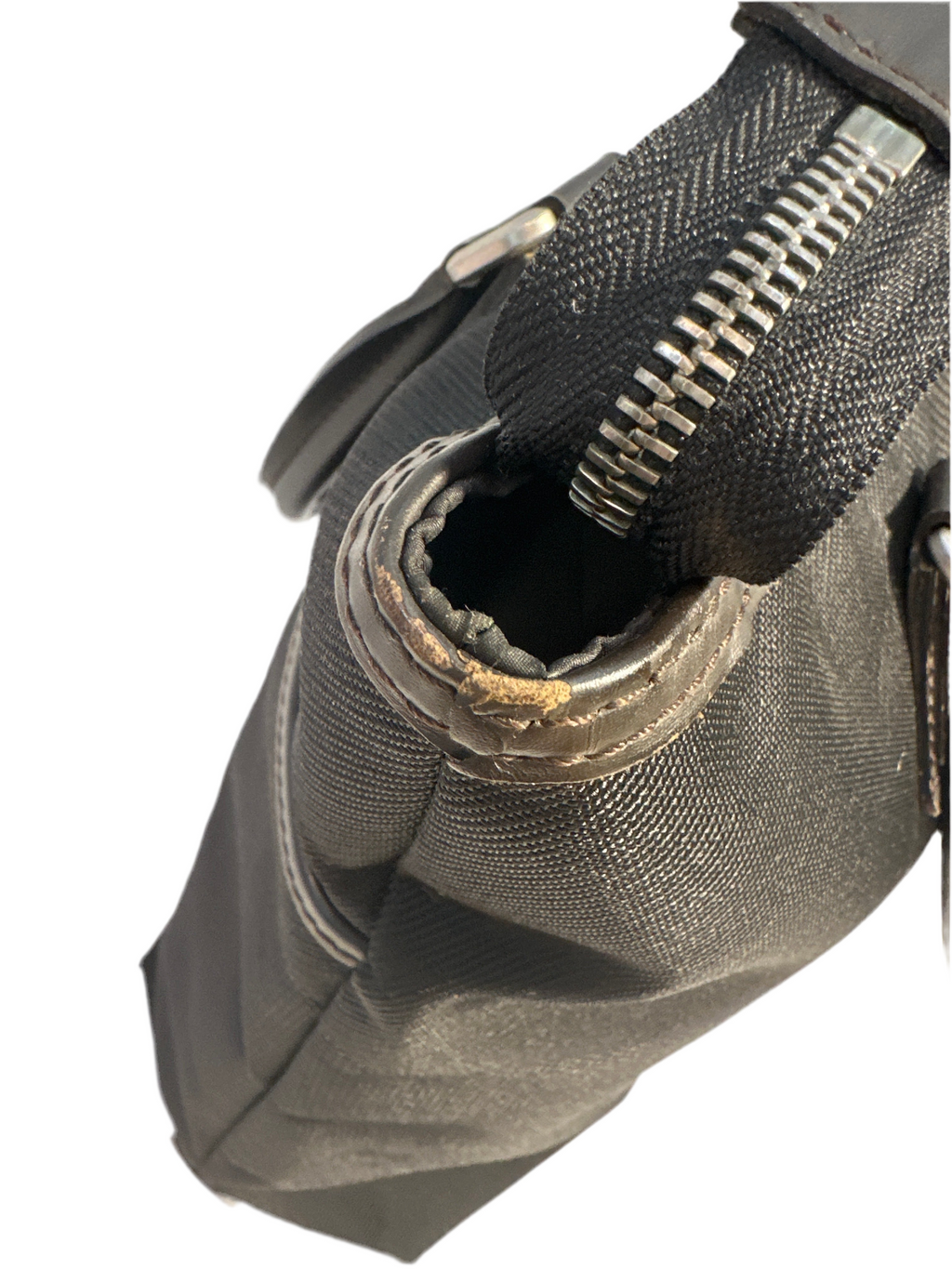 Louis Vuitton Cougar Damier Jean Tote Bag Black Brown with COA