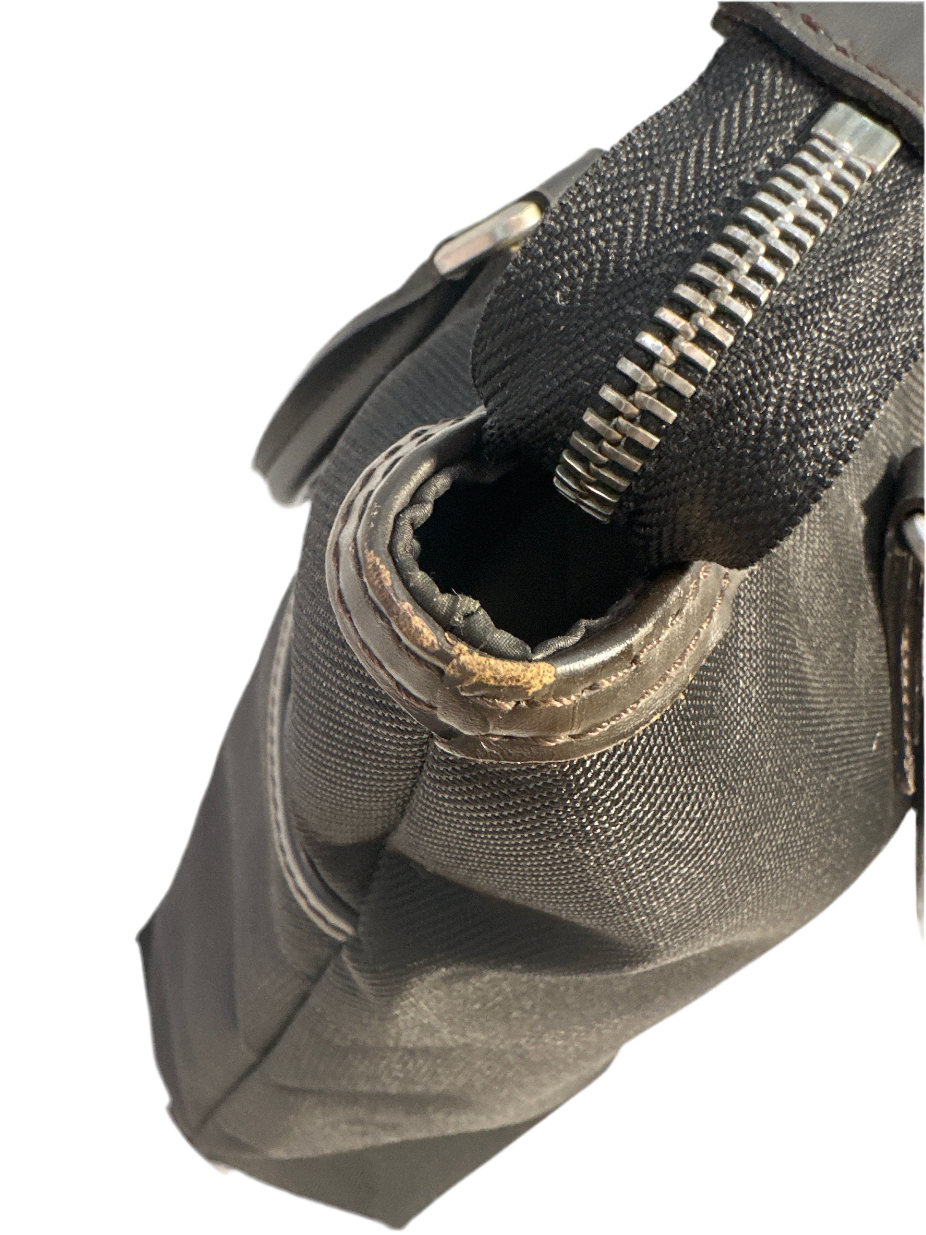 Louis Vuitton Cougar Damier Jean Tote Bag Black Brown with COA