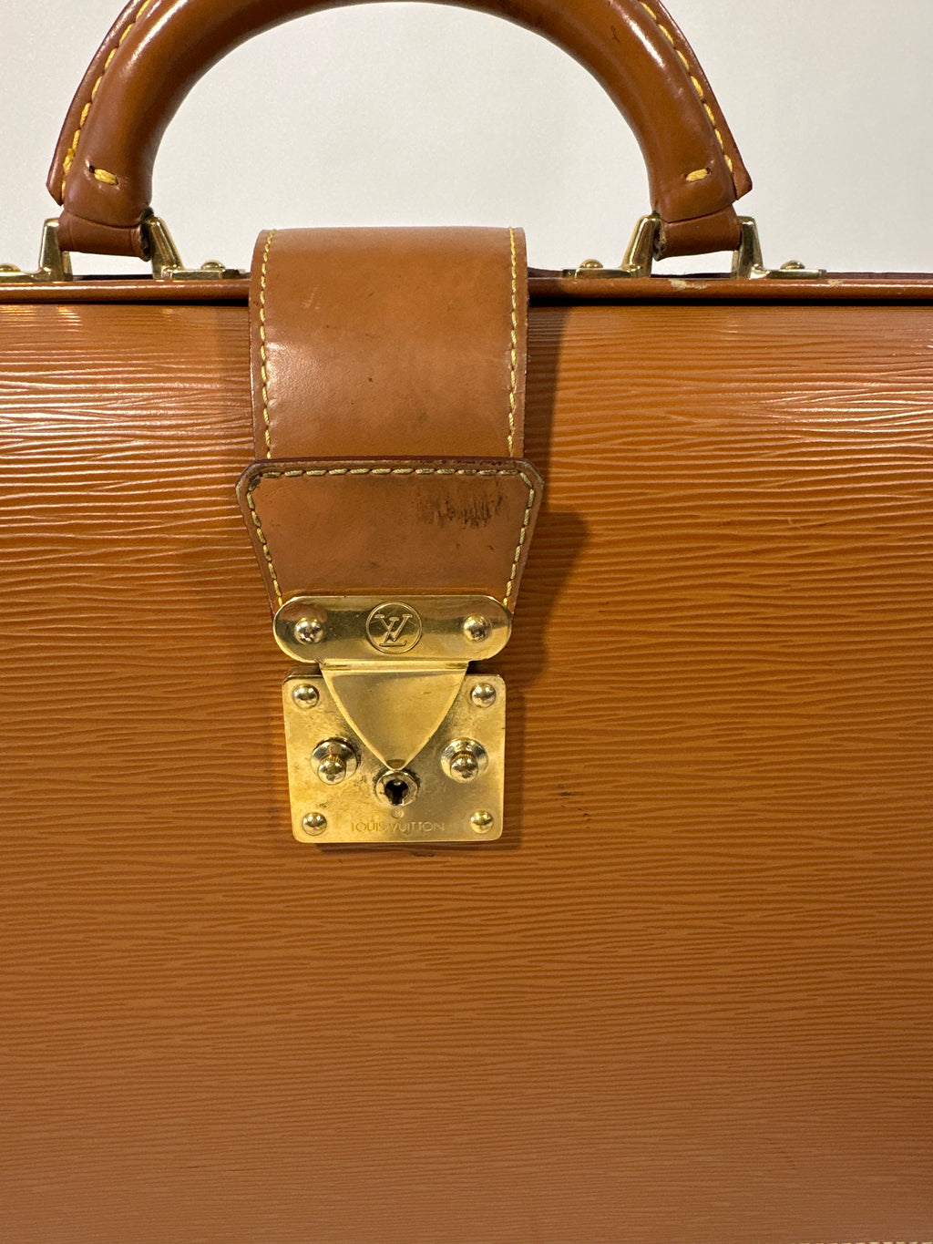 Louis Vuitton Epi Leather Briefcase with Key