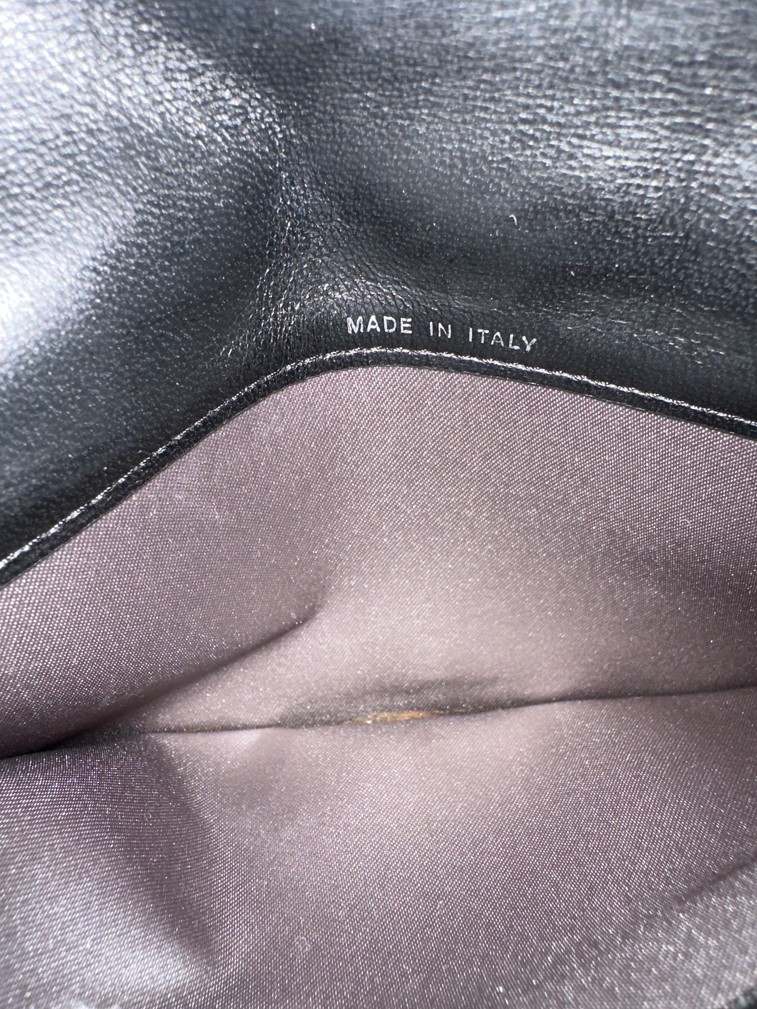 CHANEL Camellia CC Logo Lambskin Long Bifold Wallet Black