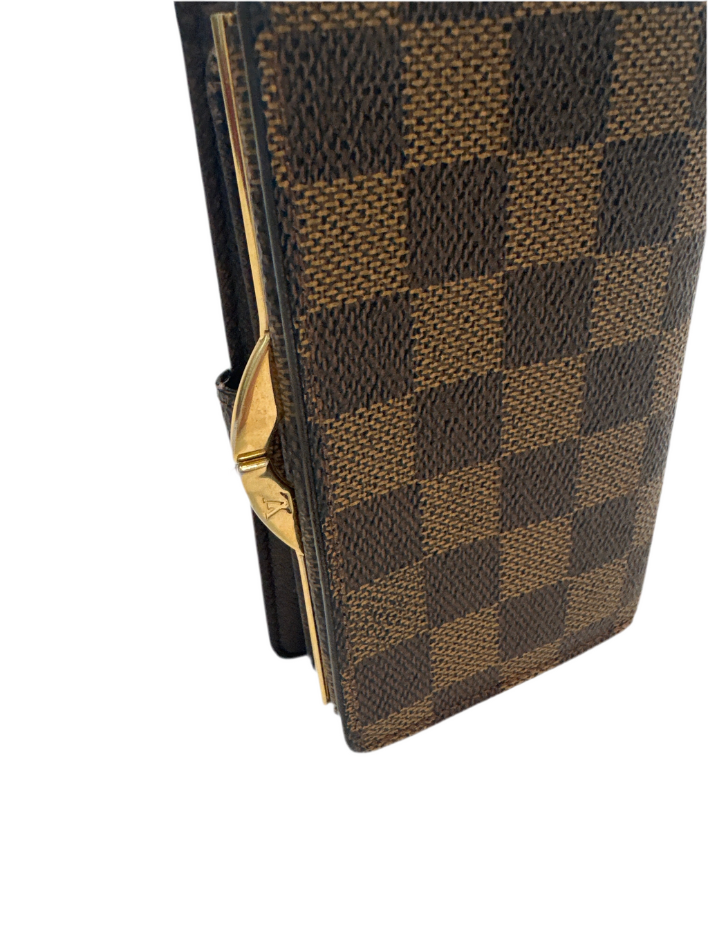 Vintage Damier Kisslock Louis Vuitton wallet