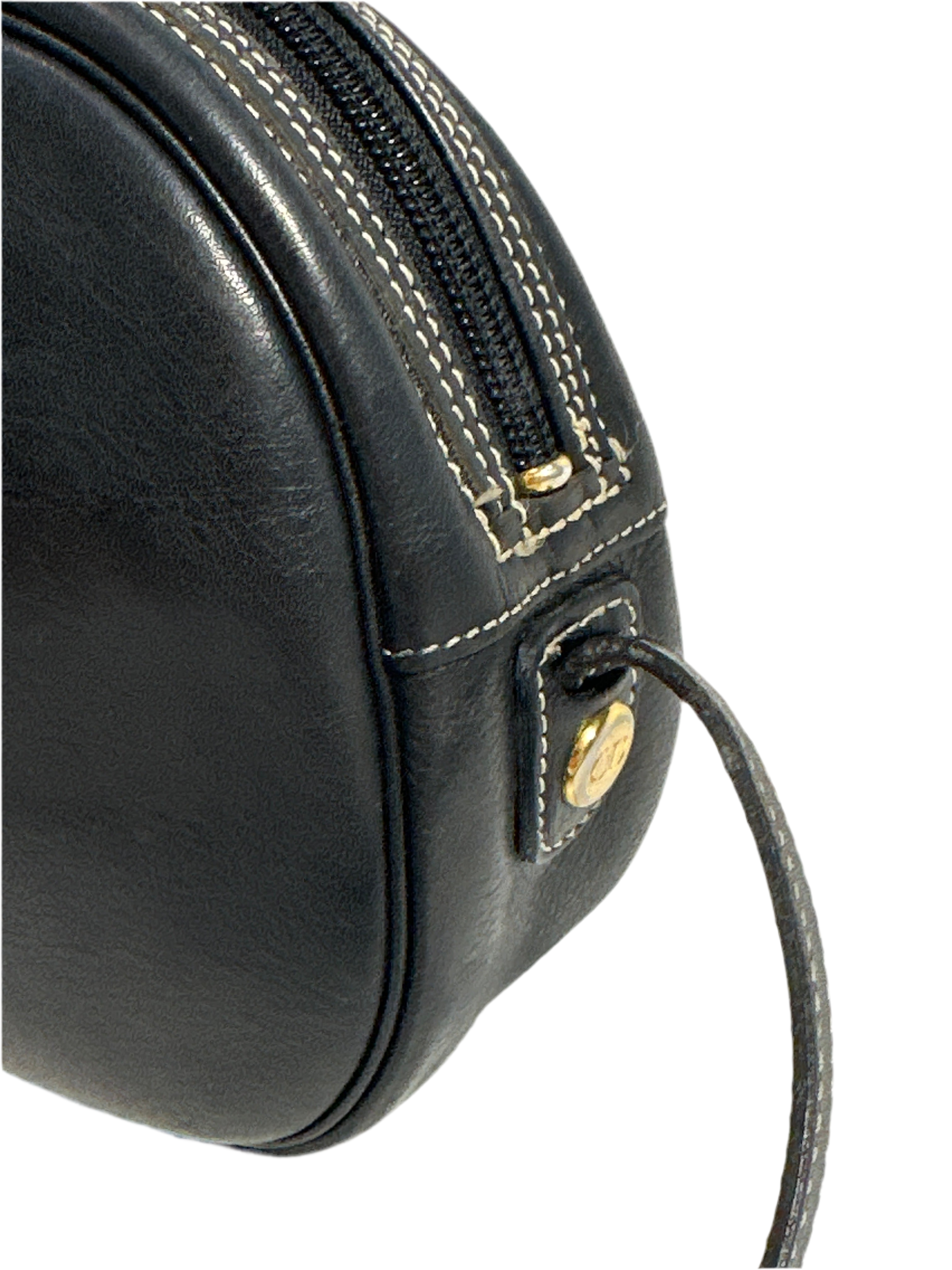 Vintage Christian Dior Leather Shoulder & Crossbody Bag