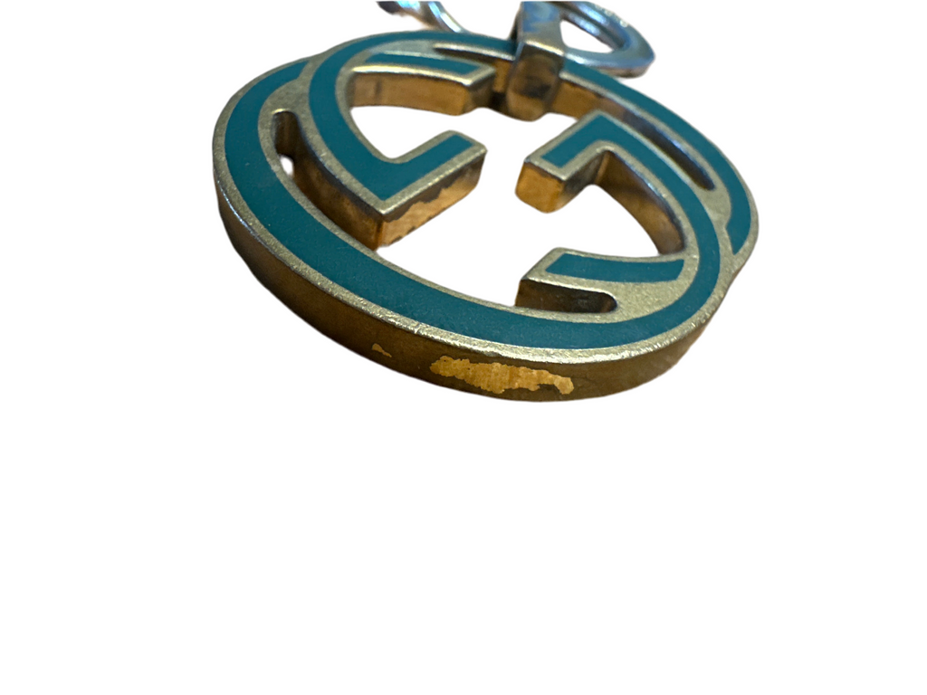 Vintage Gucci Interlocking G Key Ring