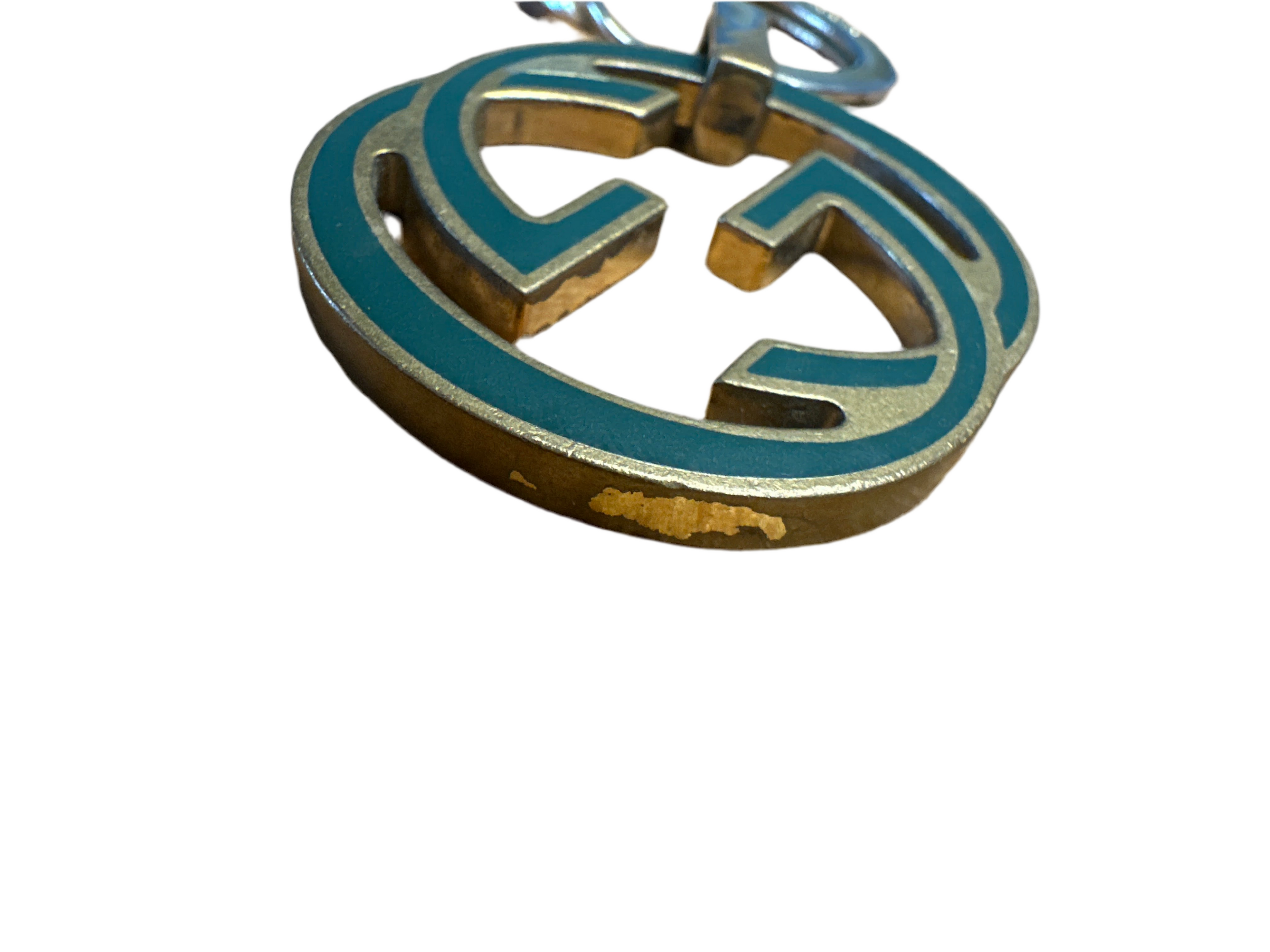 Vintage Gucci Interlocking G Key Ring