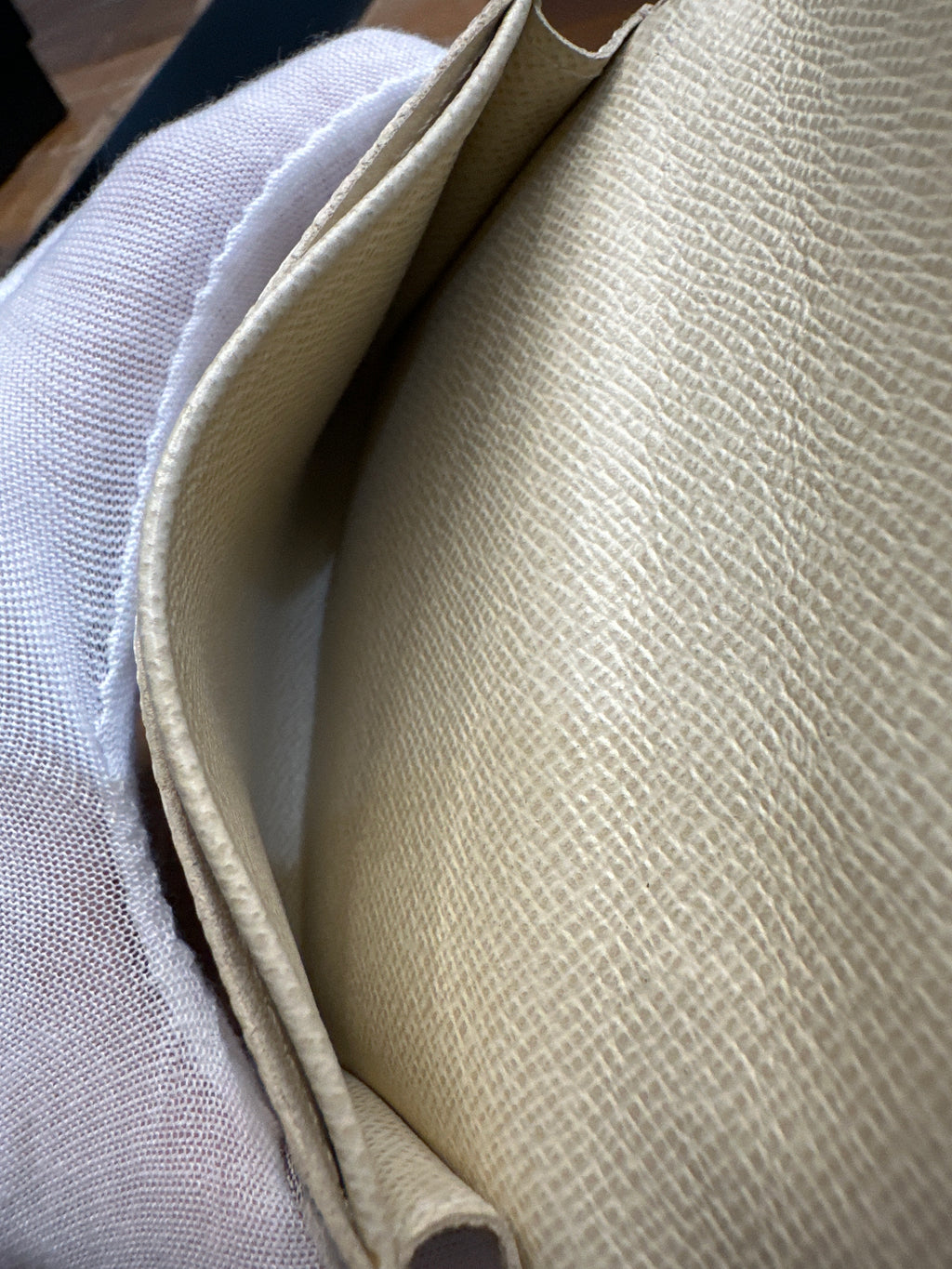 Vintage Louis Vuitton Damier Azur Canvas Envelope Business Card Holder 2007