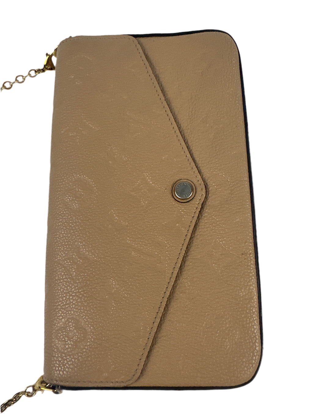 Louis Vuitton Pochette Félicie Monogram Empreinte Leather- Turtle Dove