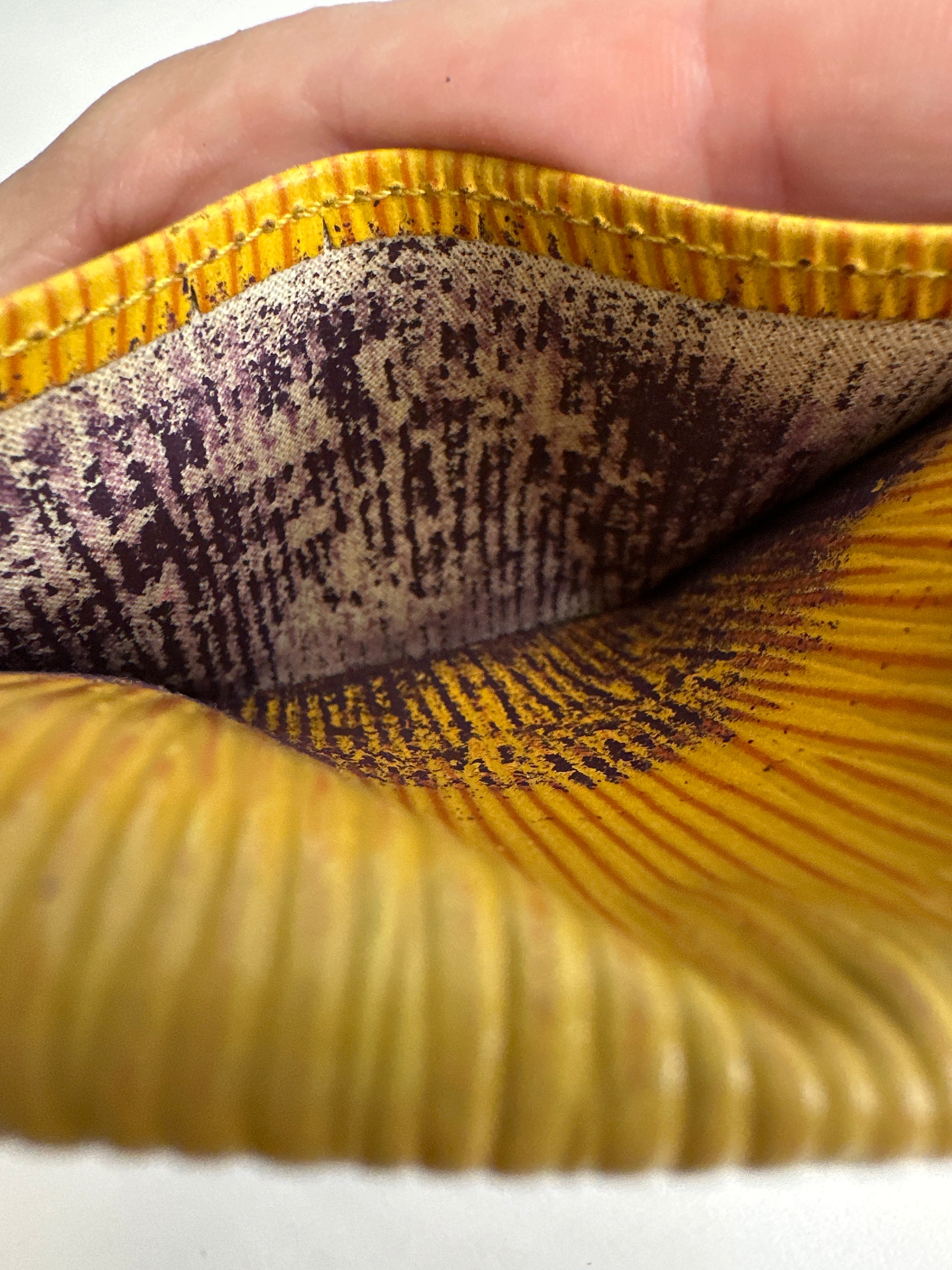 Vintage Louis Vuitton Yellow Pocket Organizer