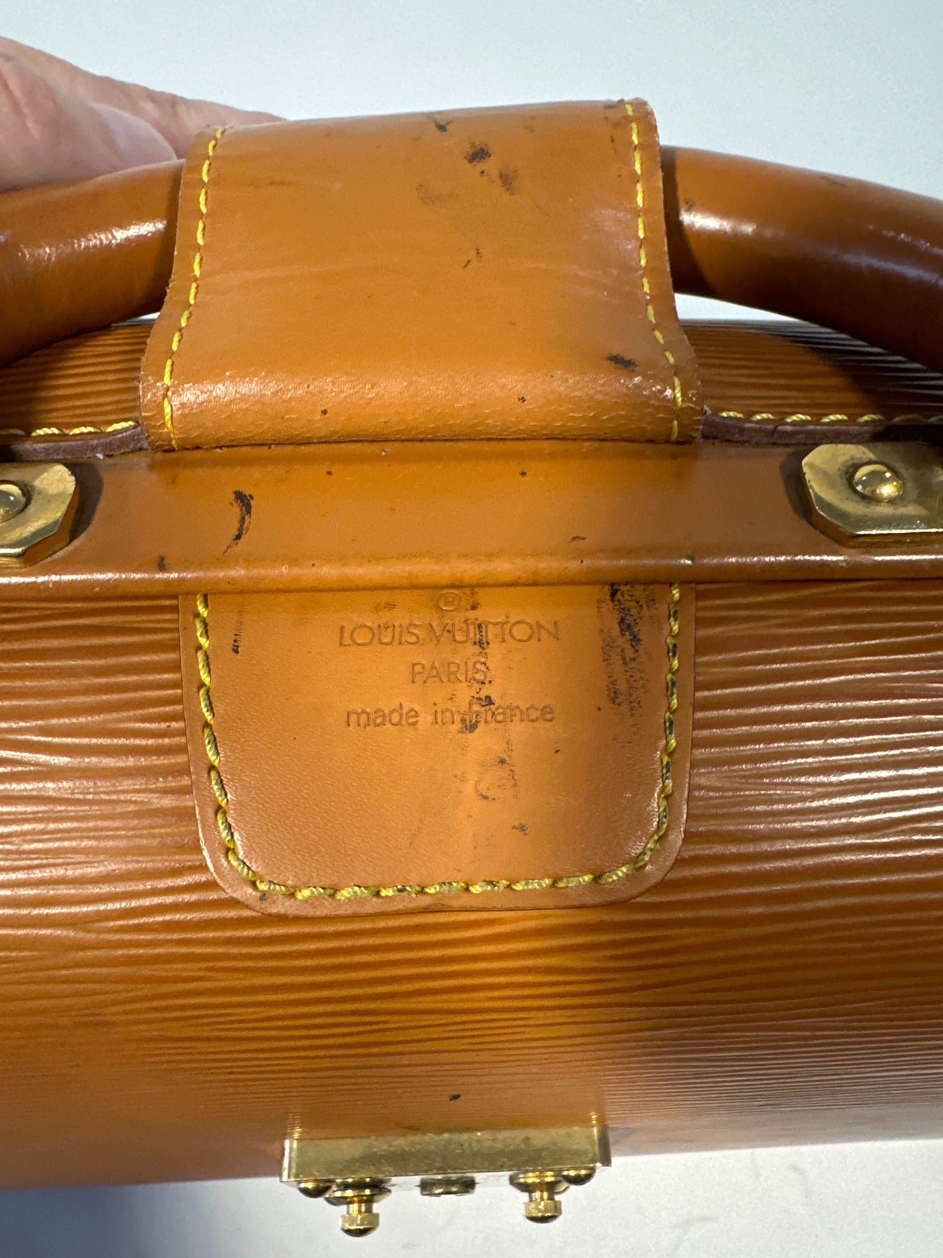 Louis Vuitton Epi Leather Briefcase with Key