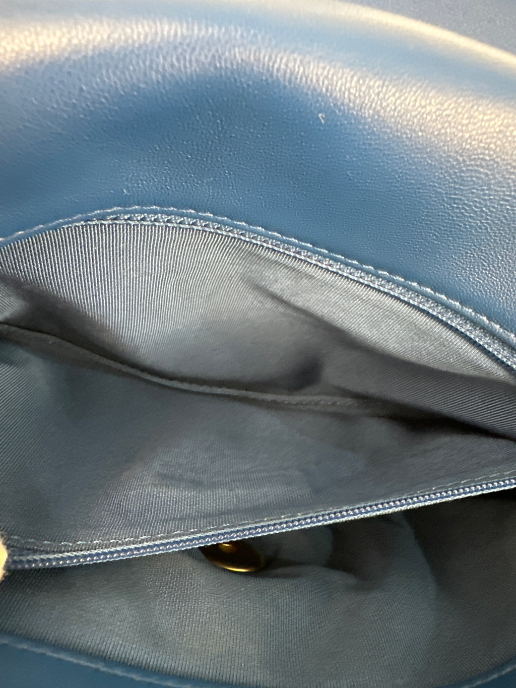 Chanel 19 Flap Bag Quilted Leather Large COA