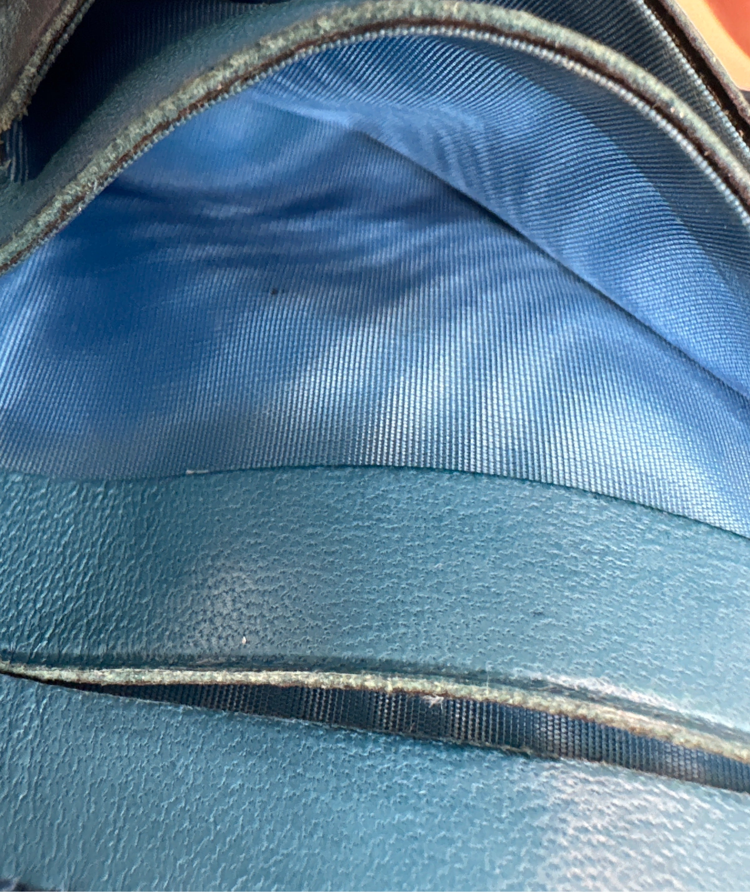 Vintage CHANEL Caviar Blue Card Holder Wallet