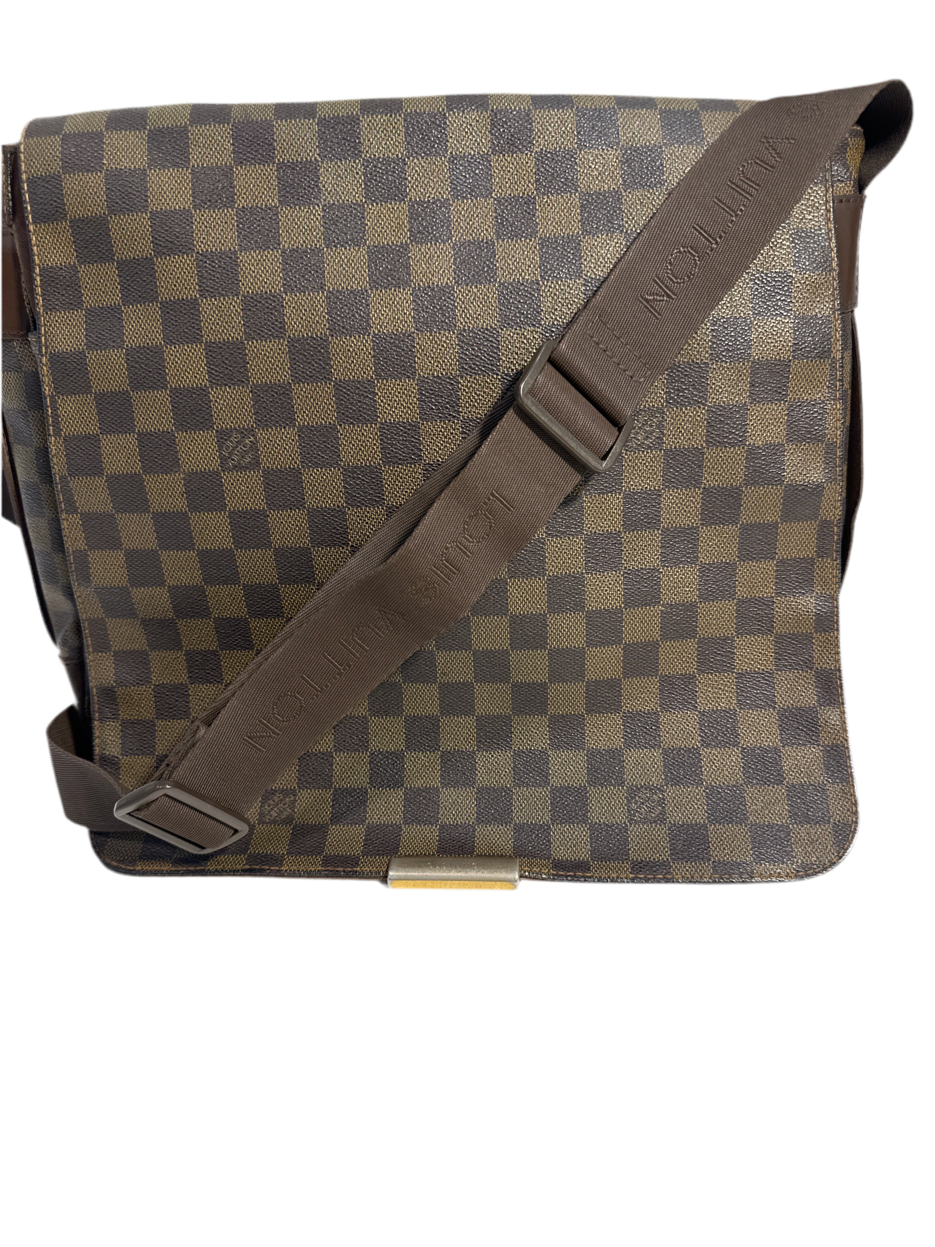 Louis Vuitton Damier Ebene Canvas and Leather Bastille Messenger
