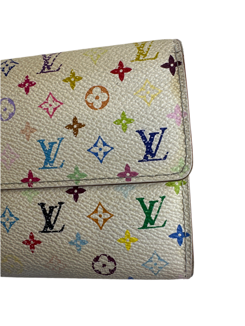 Vintage Louis Vuitton Sarah Multicolor Wallet – Includes Certificate of Authenticity (COA)