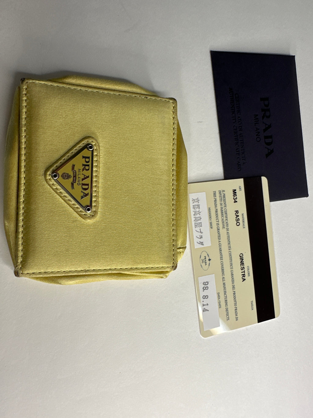 Vintage Prada Snap Pouch