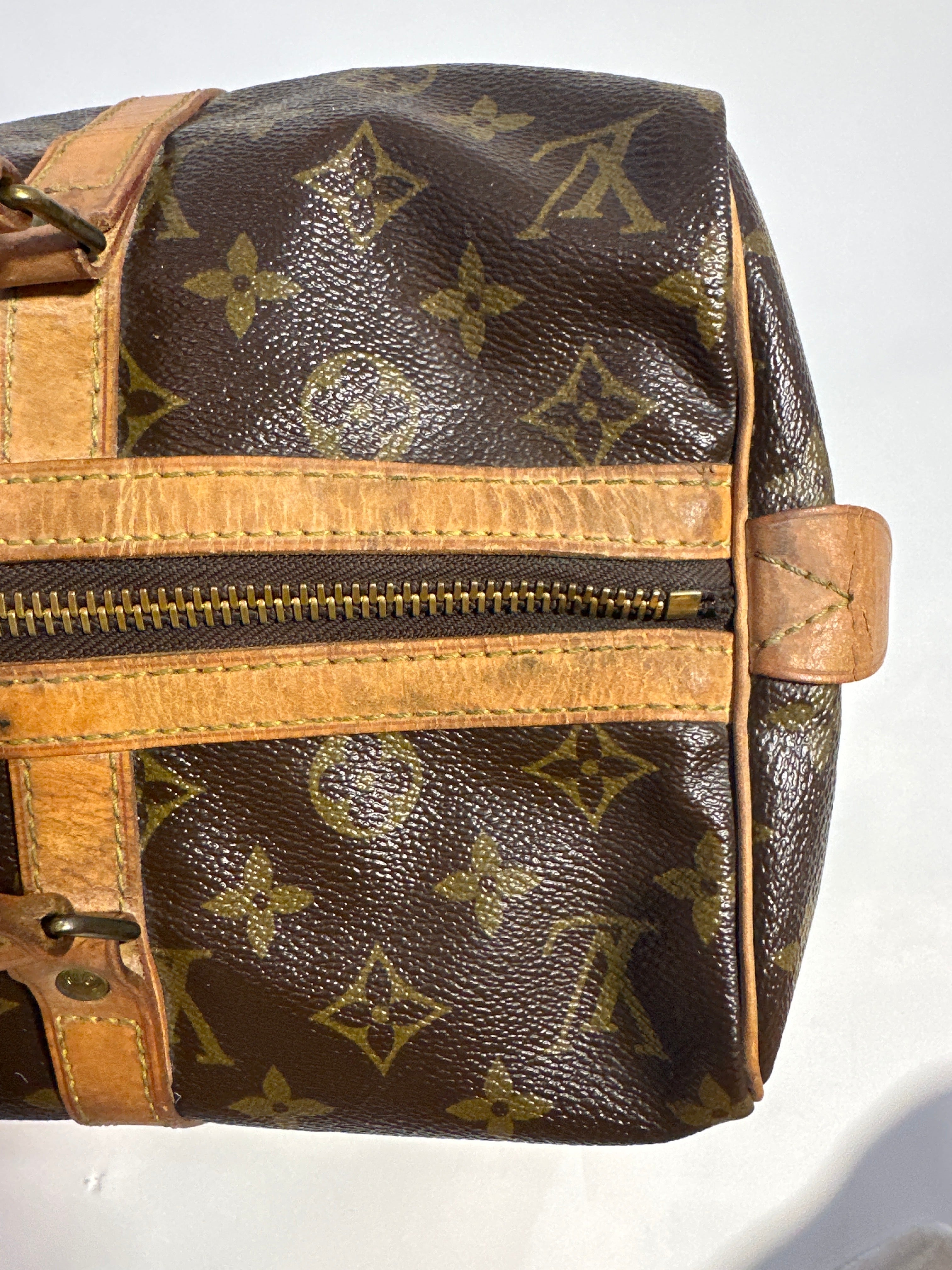 Vintage Louis Vuitton Monogram Sac Souple 35 Travel Bag