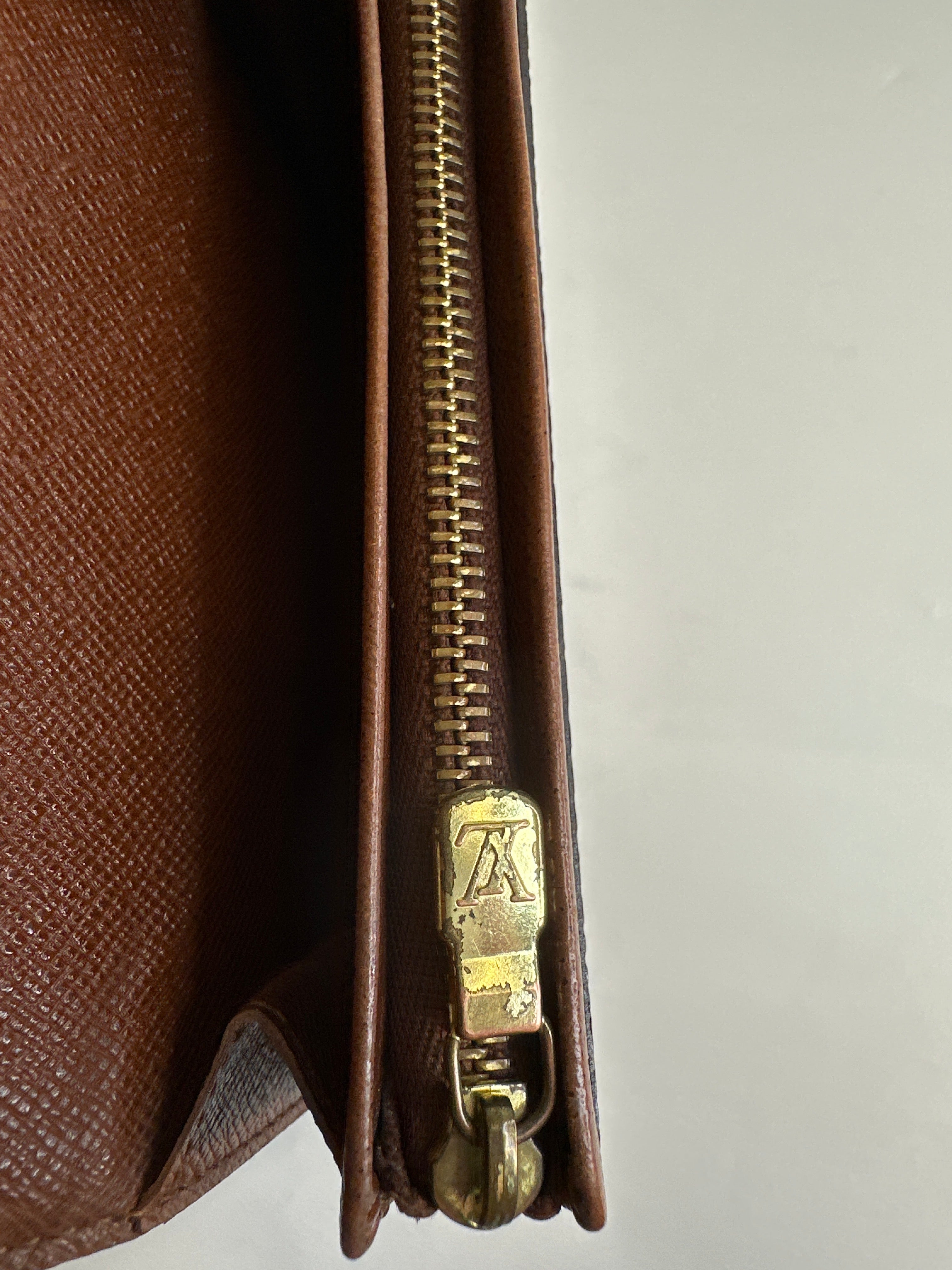 Vintage Louis Vuitton Monogram Porte-Monnaie Billets Tresor Wallet