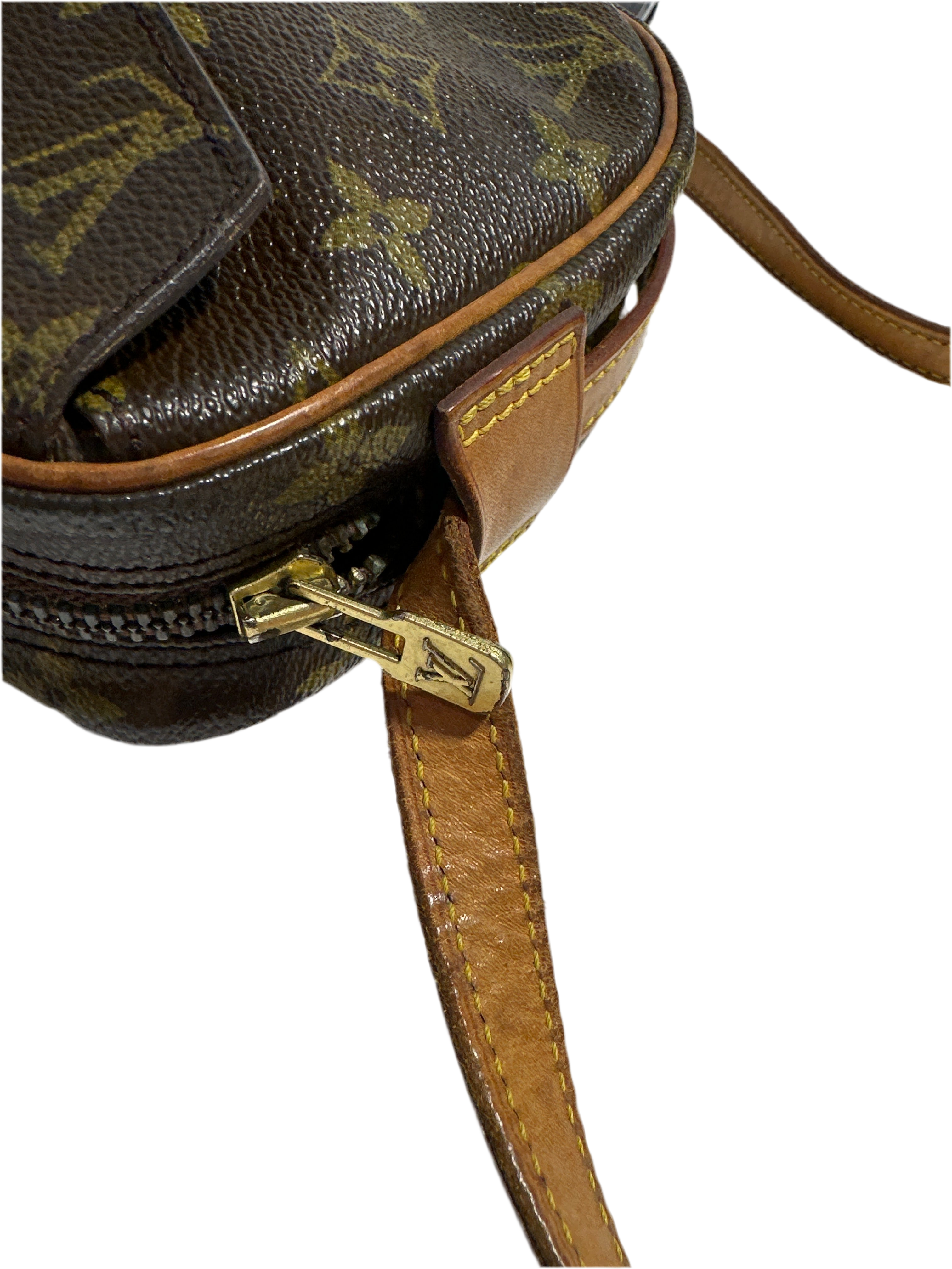 Vintage Louis Vuitton Monogram Jeune Fille Shoulder Bag Brown