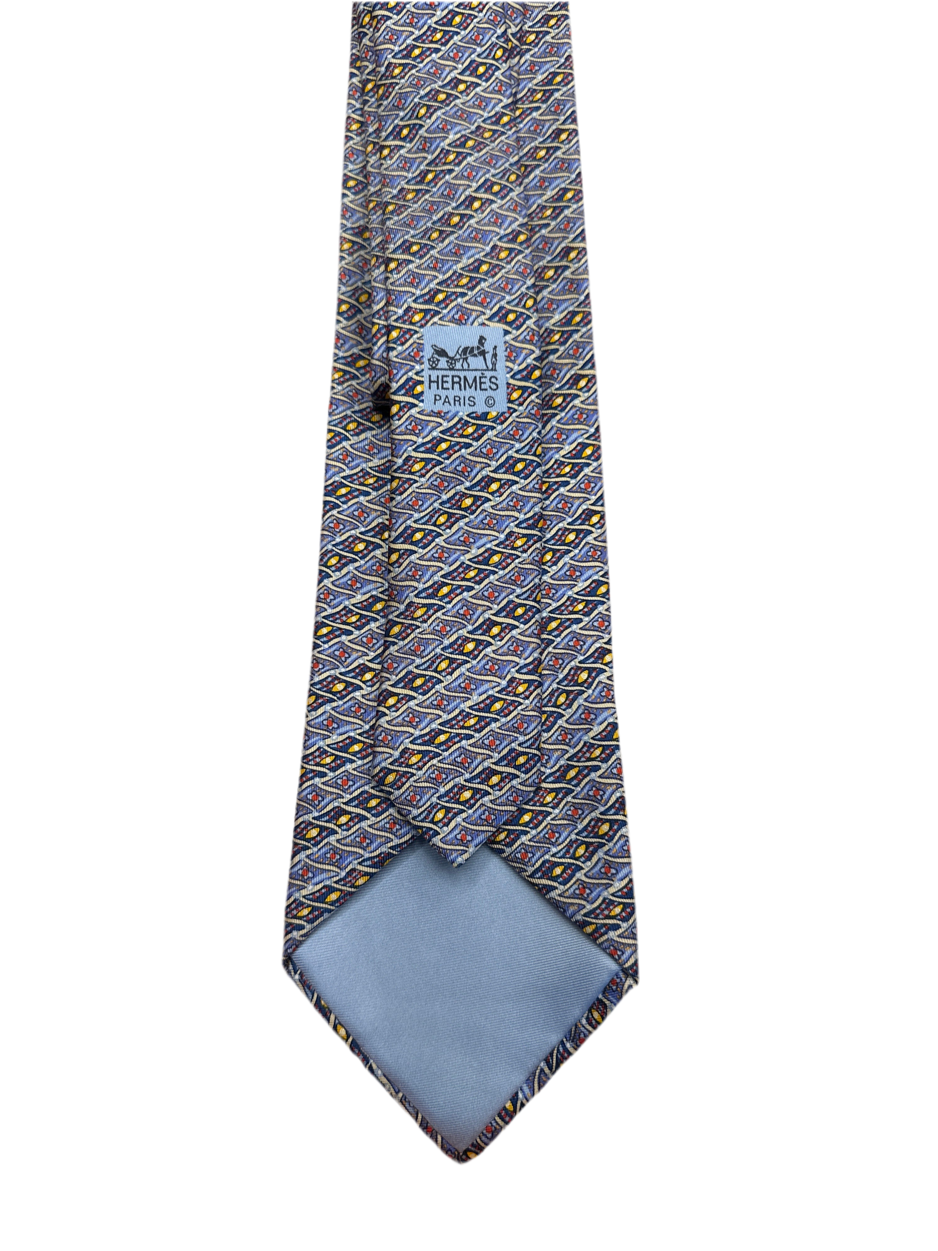 Hermès Tie 100% Silk
