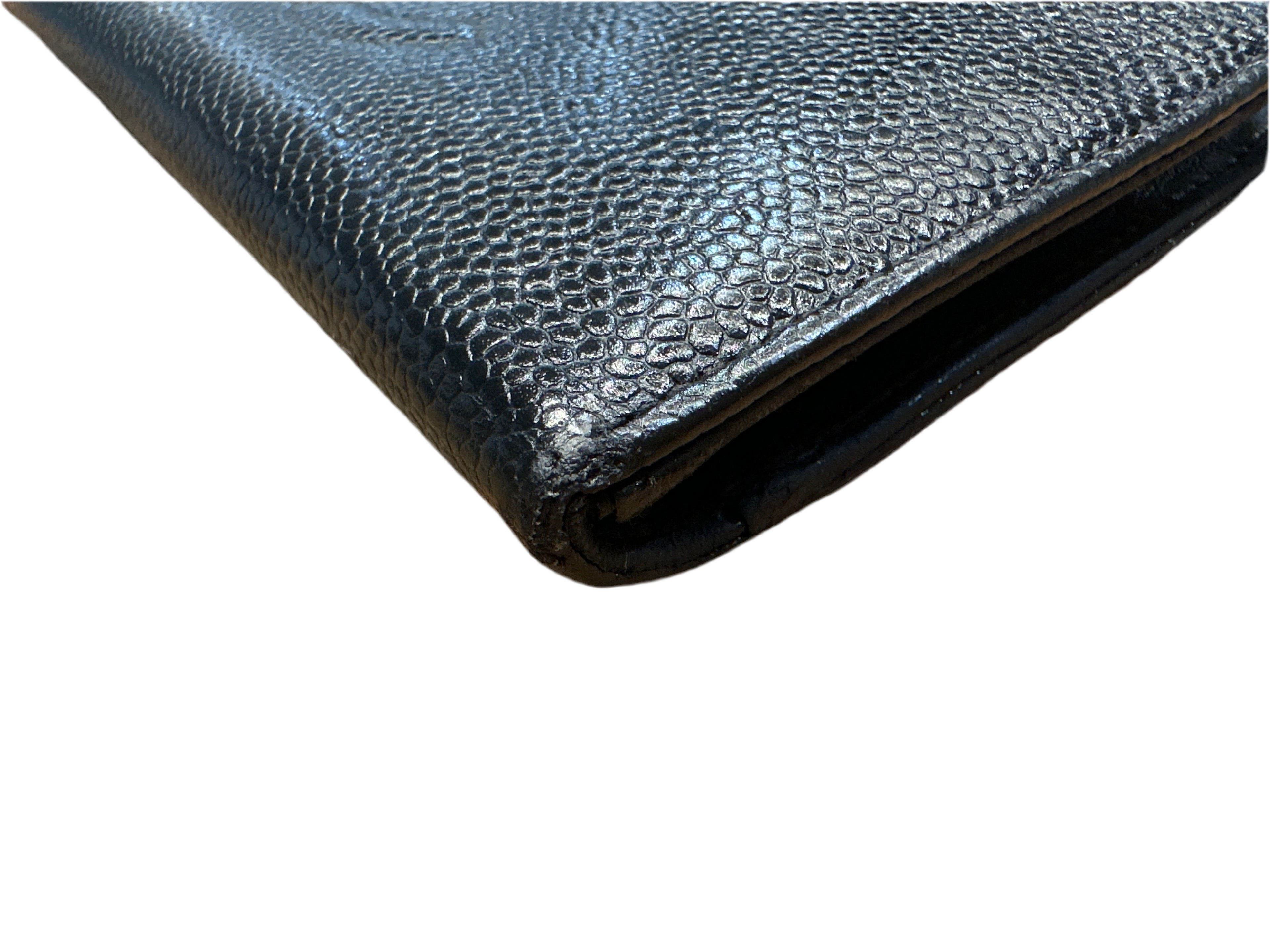 Vintage Chanel Timeless CC Caviar Wallet