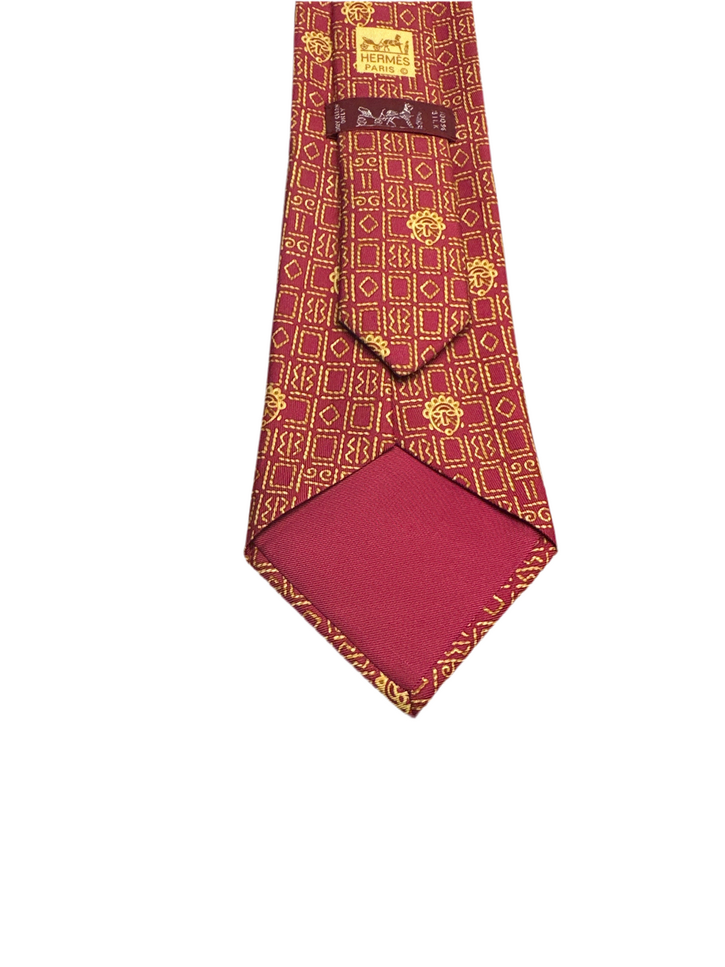 Hermès Tie 100% Silk