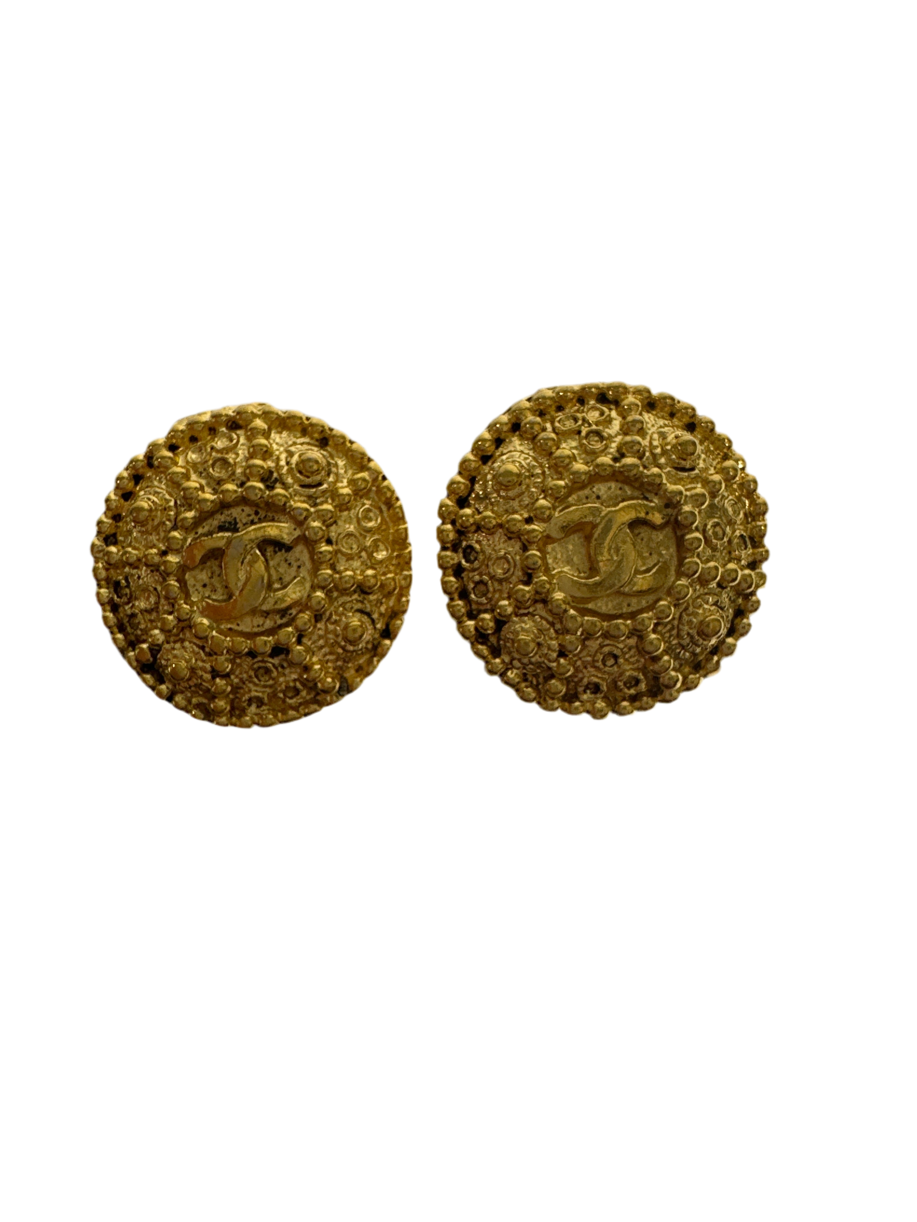 Vintage Chanel Earrings with COA