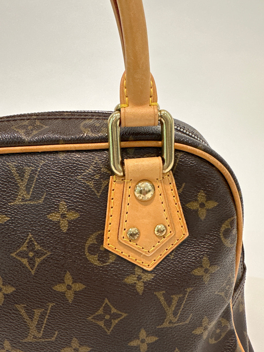 LOUIS VUITTON Monogram Canvas Manhattan PM Bag