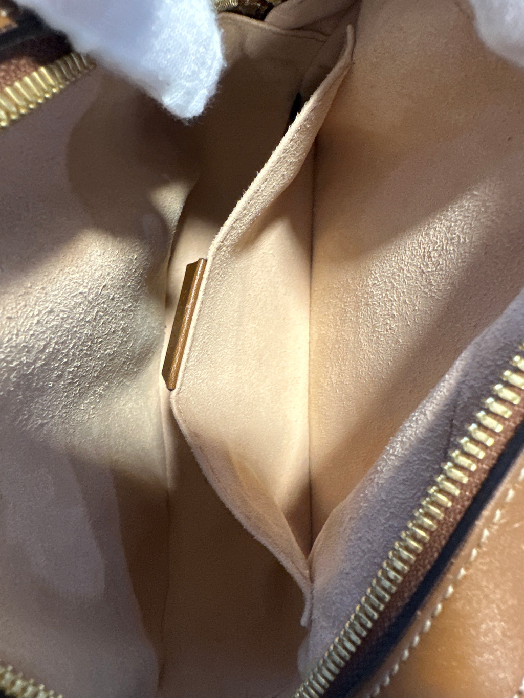 Gucci Supreme Monogram Floral Garden Embroidered Mini Chain Shoulder Bag Beige Tuscany with COA